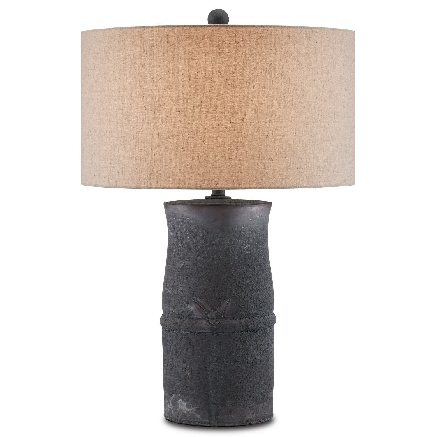 One Light Table Lamp from the Croft collection in Charcoal finish