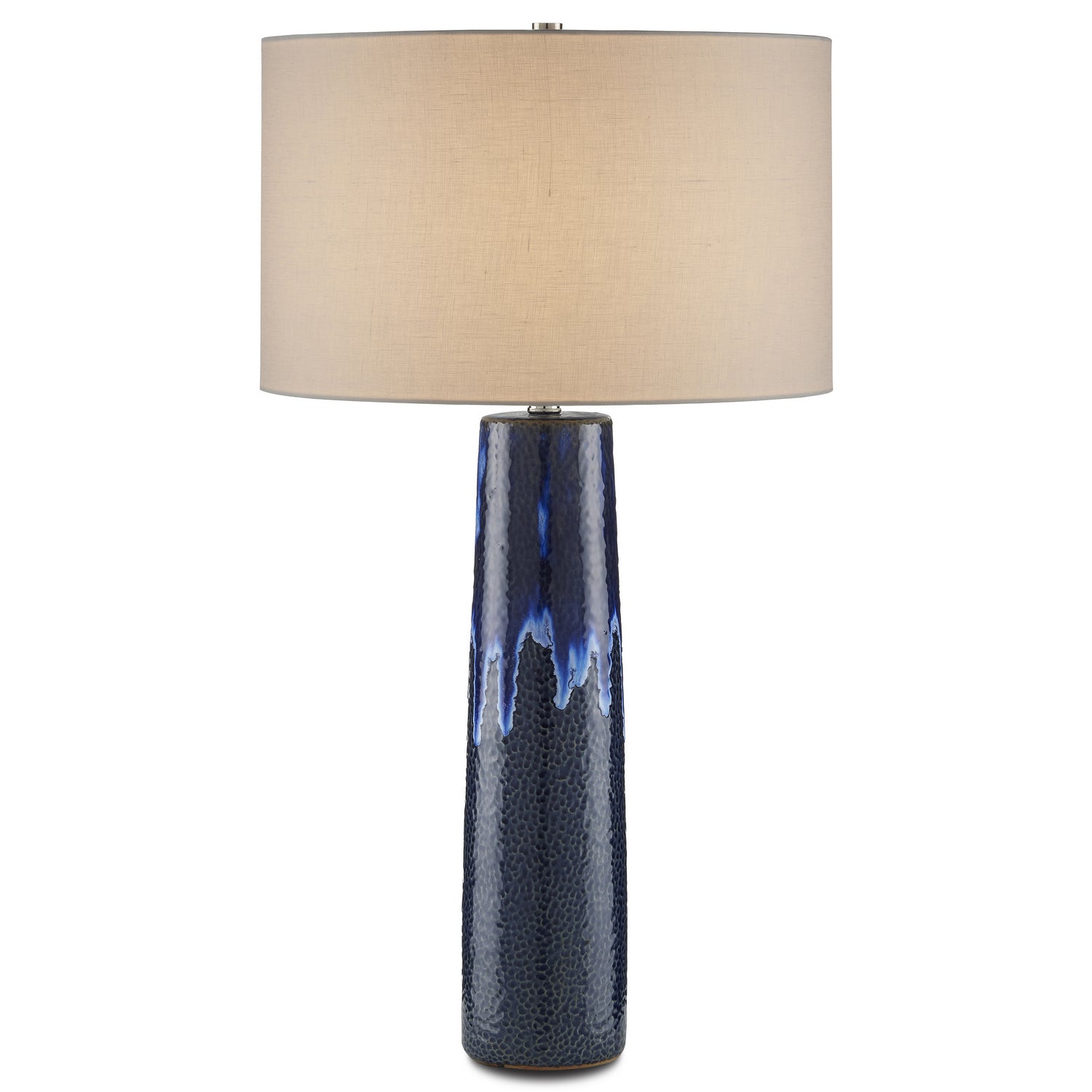 One Light Table Lamp from the Kelmscott collection in Reactive Blue finish