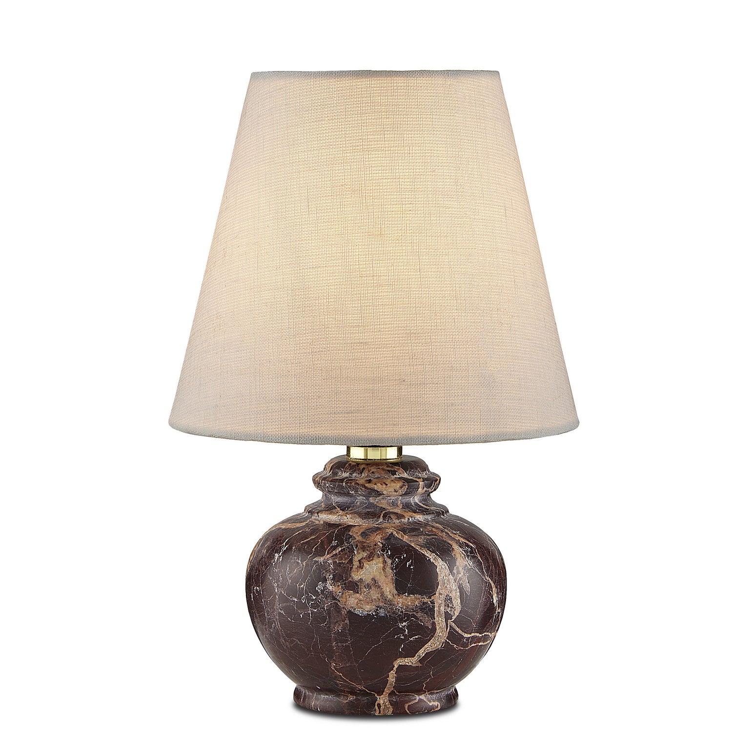 One Light Table Lamp from the Piccolo collection in Oxblood finish