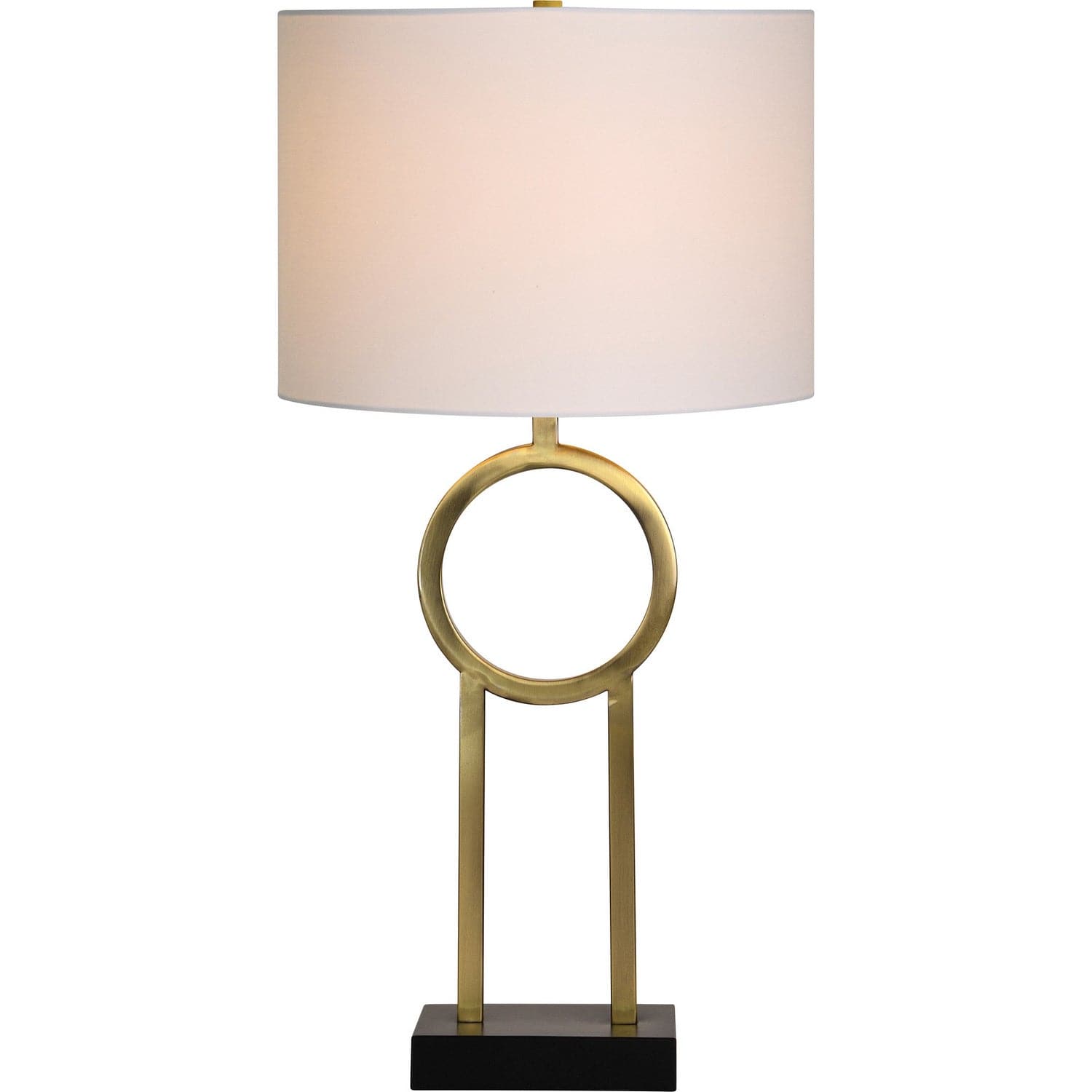 Renwil - LPT1139-SET - One Light Table Lamp - Burlington - Antique -Brass Plated, Black Powder Coated