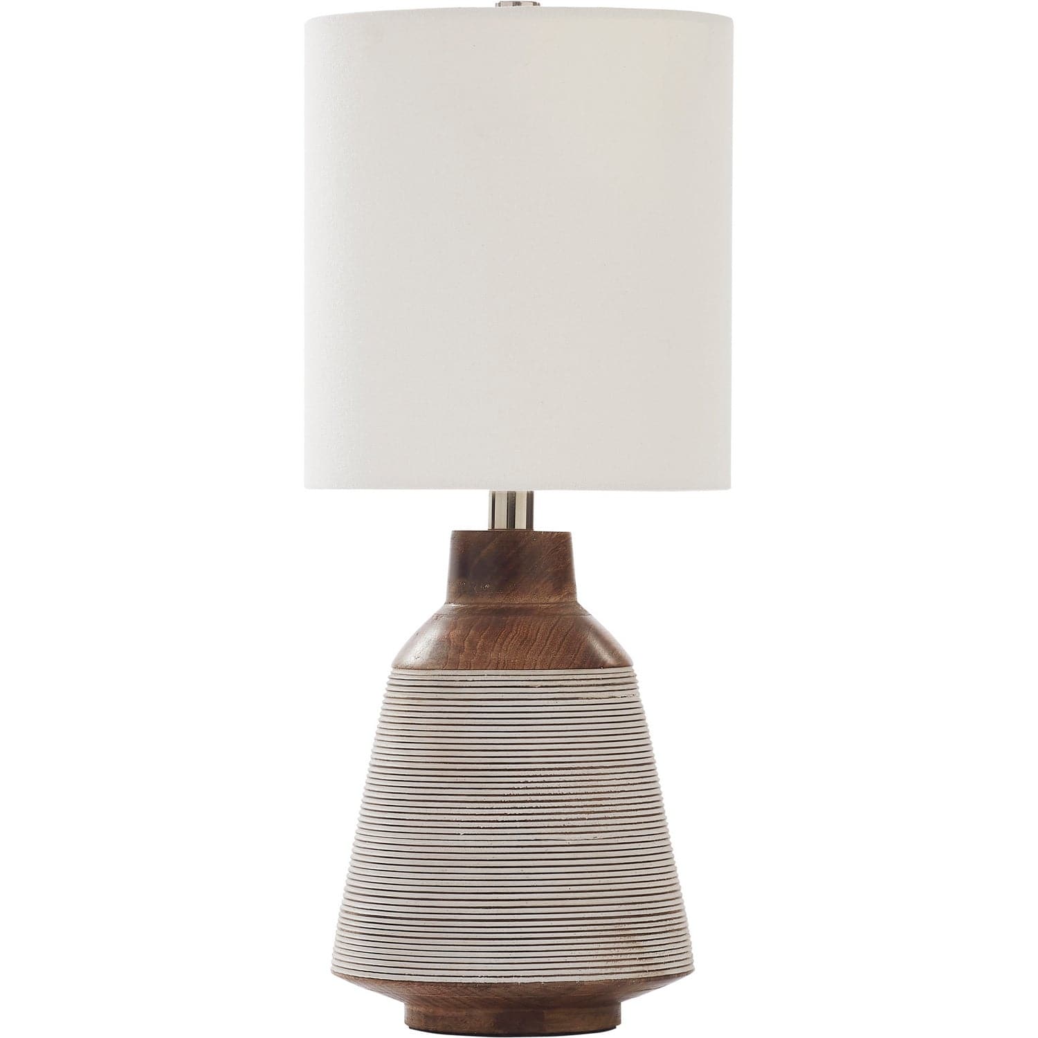 Renwil - LPT1159 - One Light Table Lamp - Botwood - Painted Walnut With Whitewash