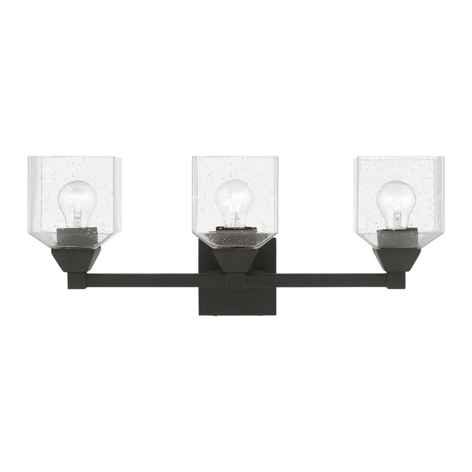 Livex Lighting - 10383-04 - Three Light Vanity Sconce - Aragon - Black