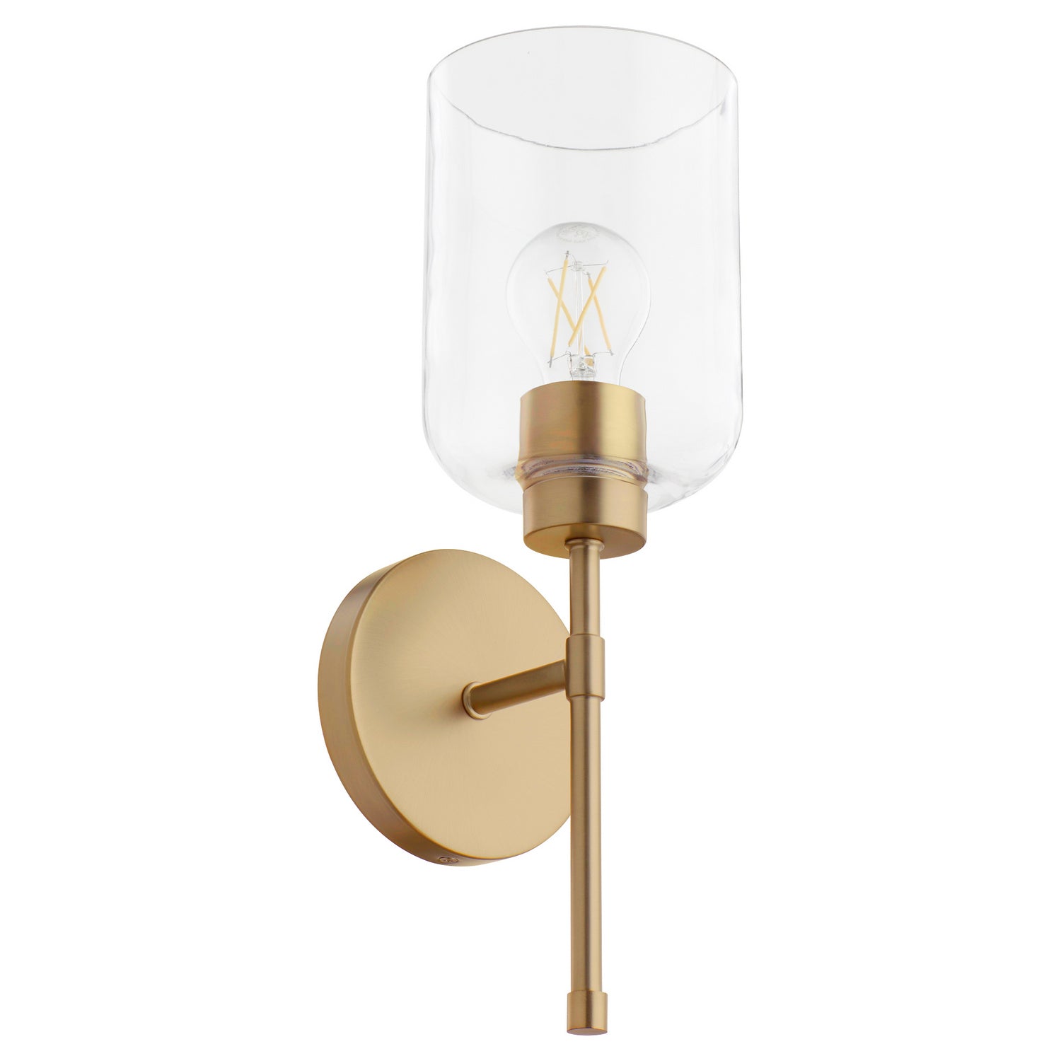 Quorum - 5374-1-80 - One Light Wall Mount - Tribute - Aged Brass