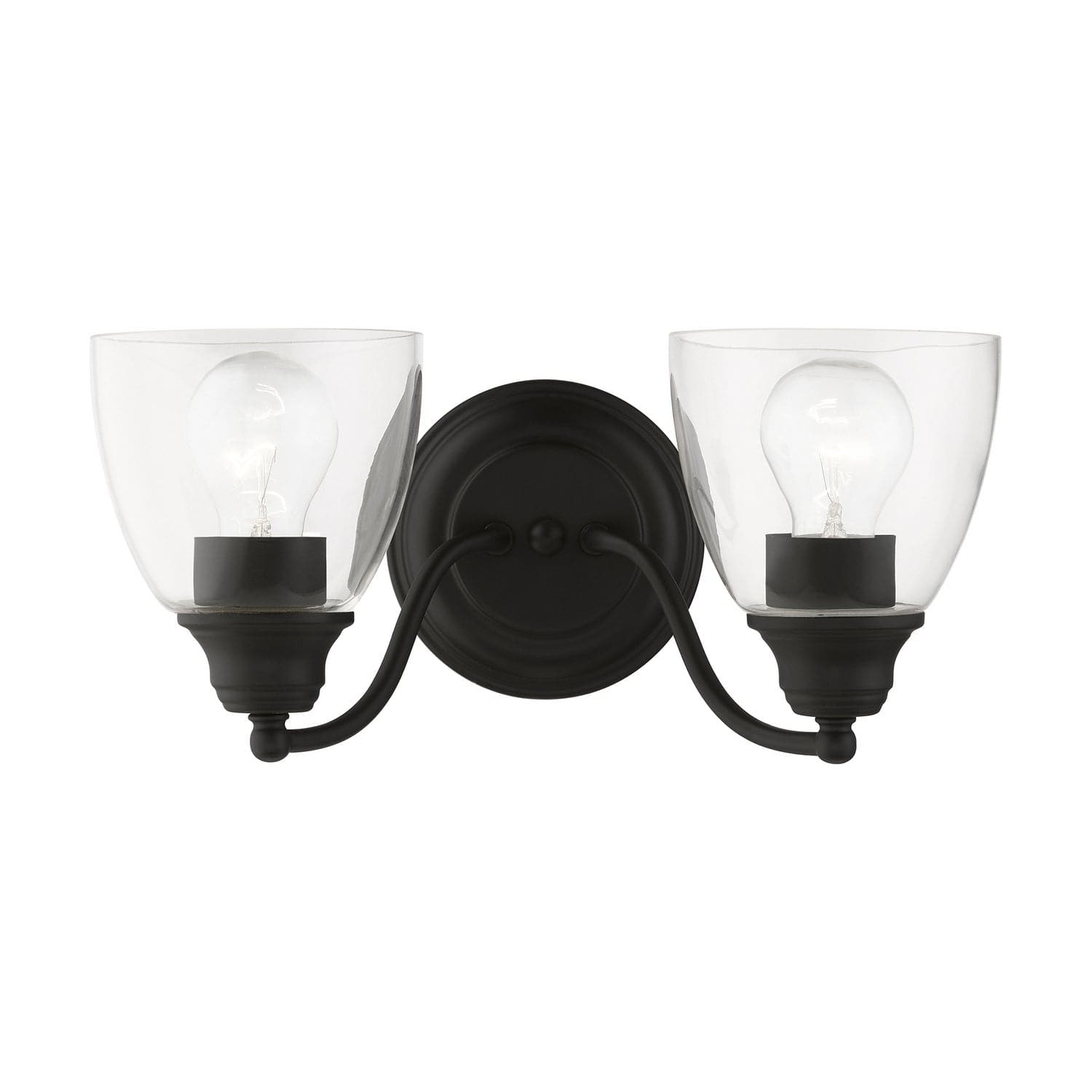 Livex Lighting - 15132-04 - Two Light Vanity Sconce - Montgomery - Black