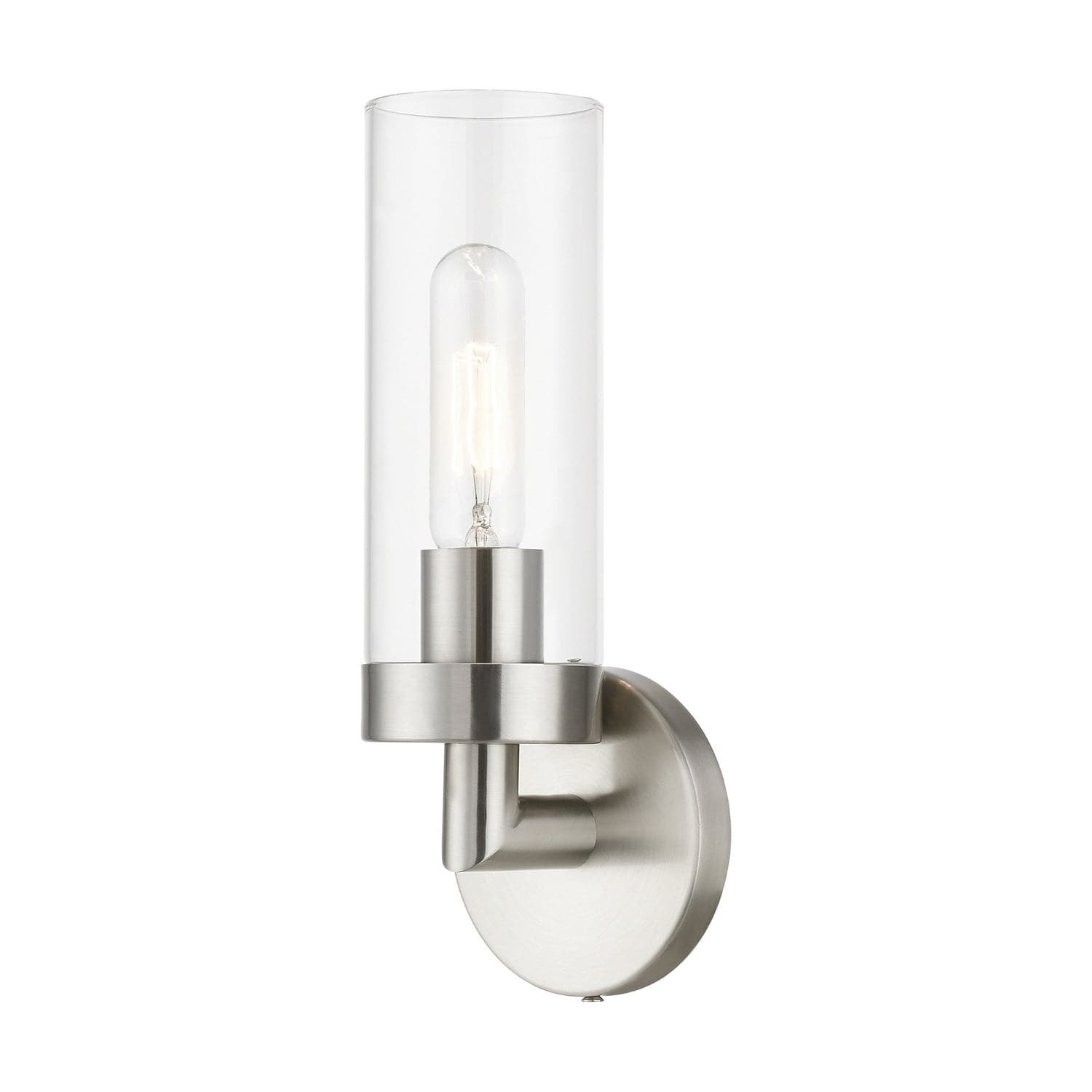 Livex Lighting - 16171-91 - One Light Wall Sconce - Ludlow - Brushed Nickel