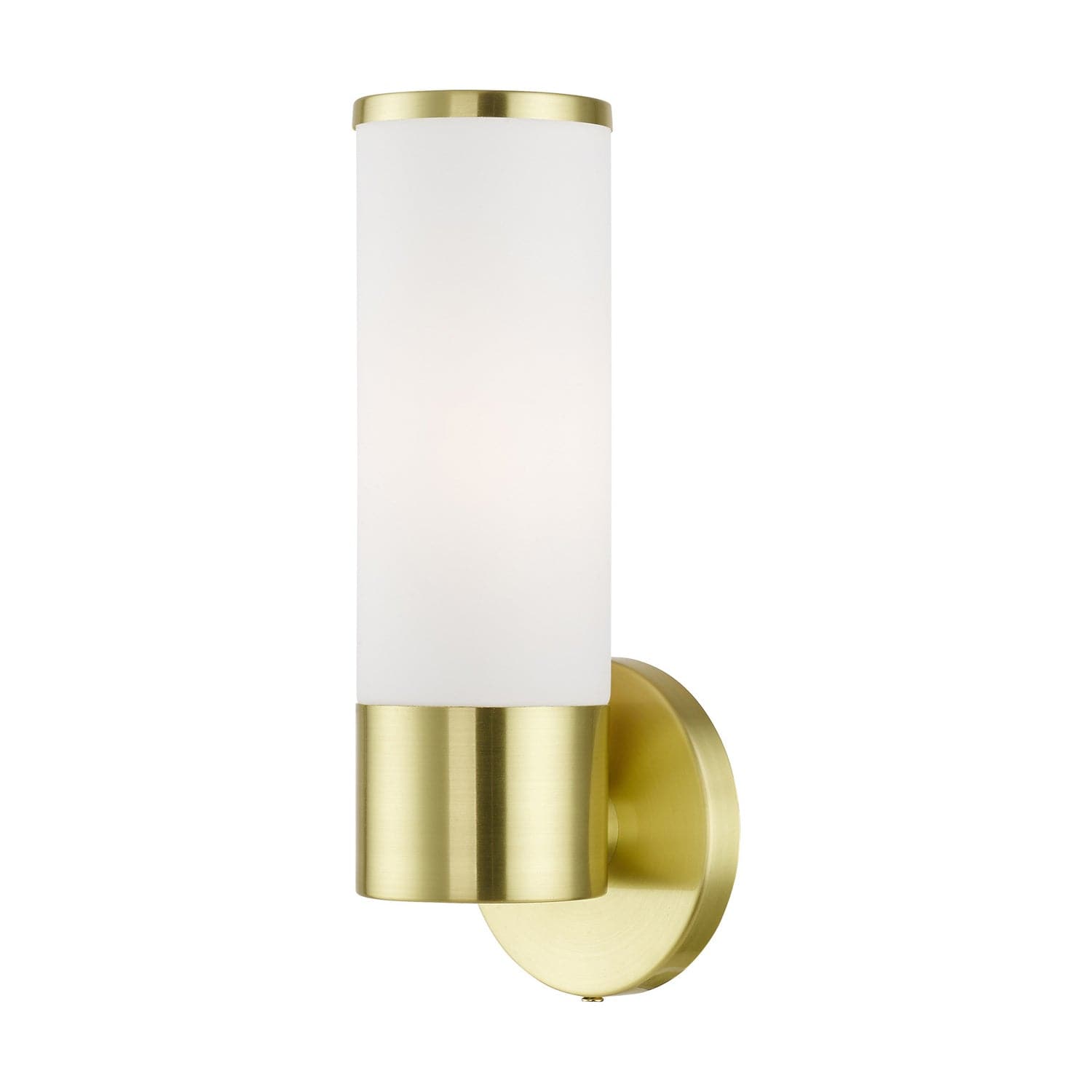 Livex Lighting - 16561-12 - One Light Wall Sconce - Lindale - Satin Brass