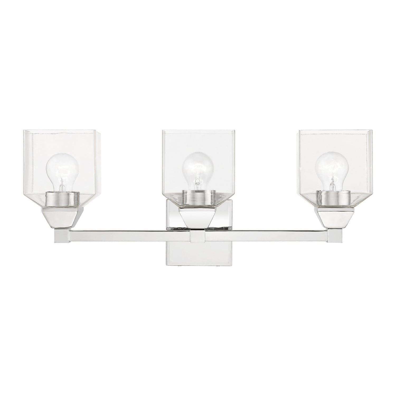 Livex Lighting - 16773-05 - Three Light Vanity Sconce - Aragon - Polished Chrome