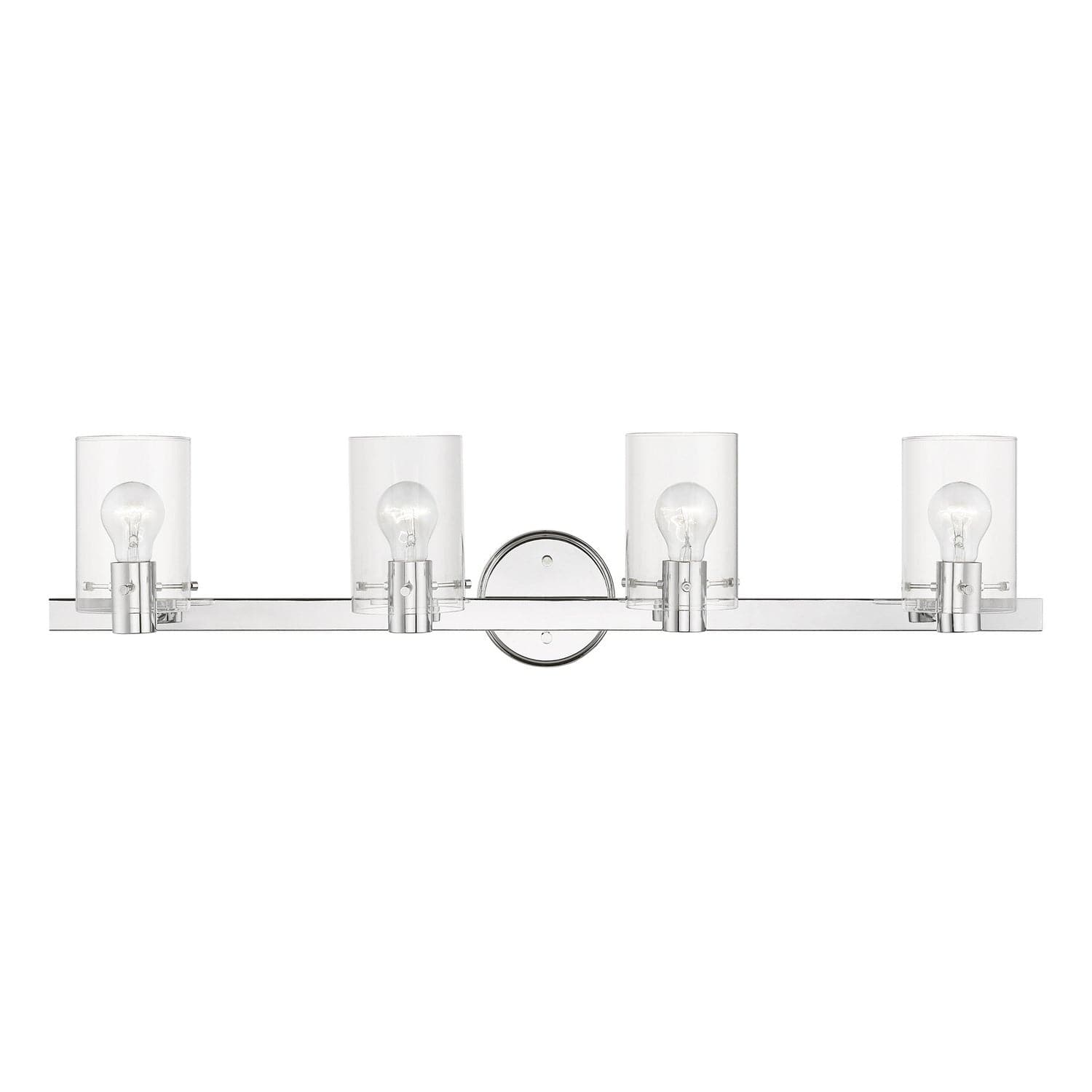 Livex Lighting - 17234-05 - Four Light Vanity Sconce - Munich - Polished Chrome