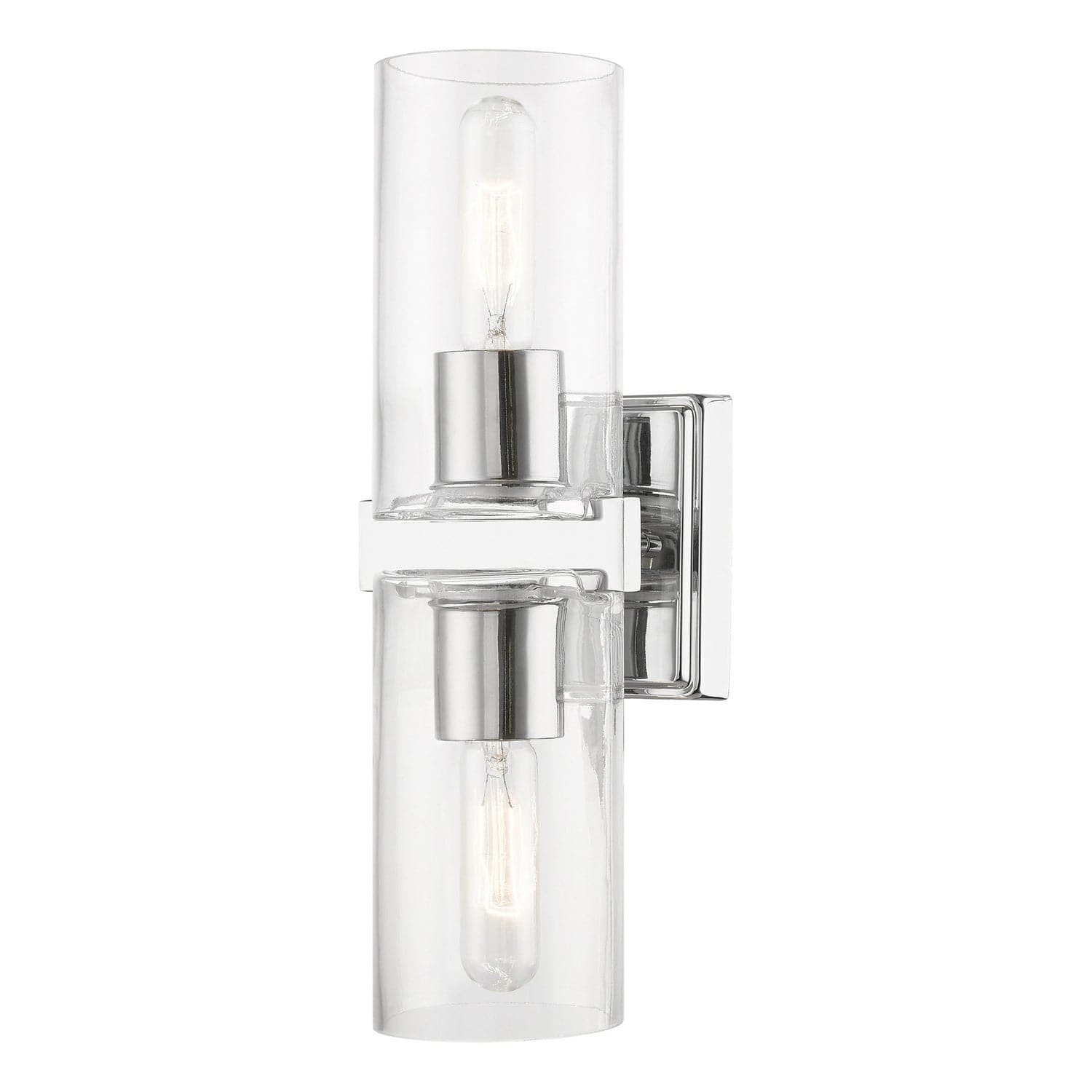 Livex Lighting - 18032-05 - Two Light Vanity Sconce - Clarion - Polished Chrome