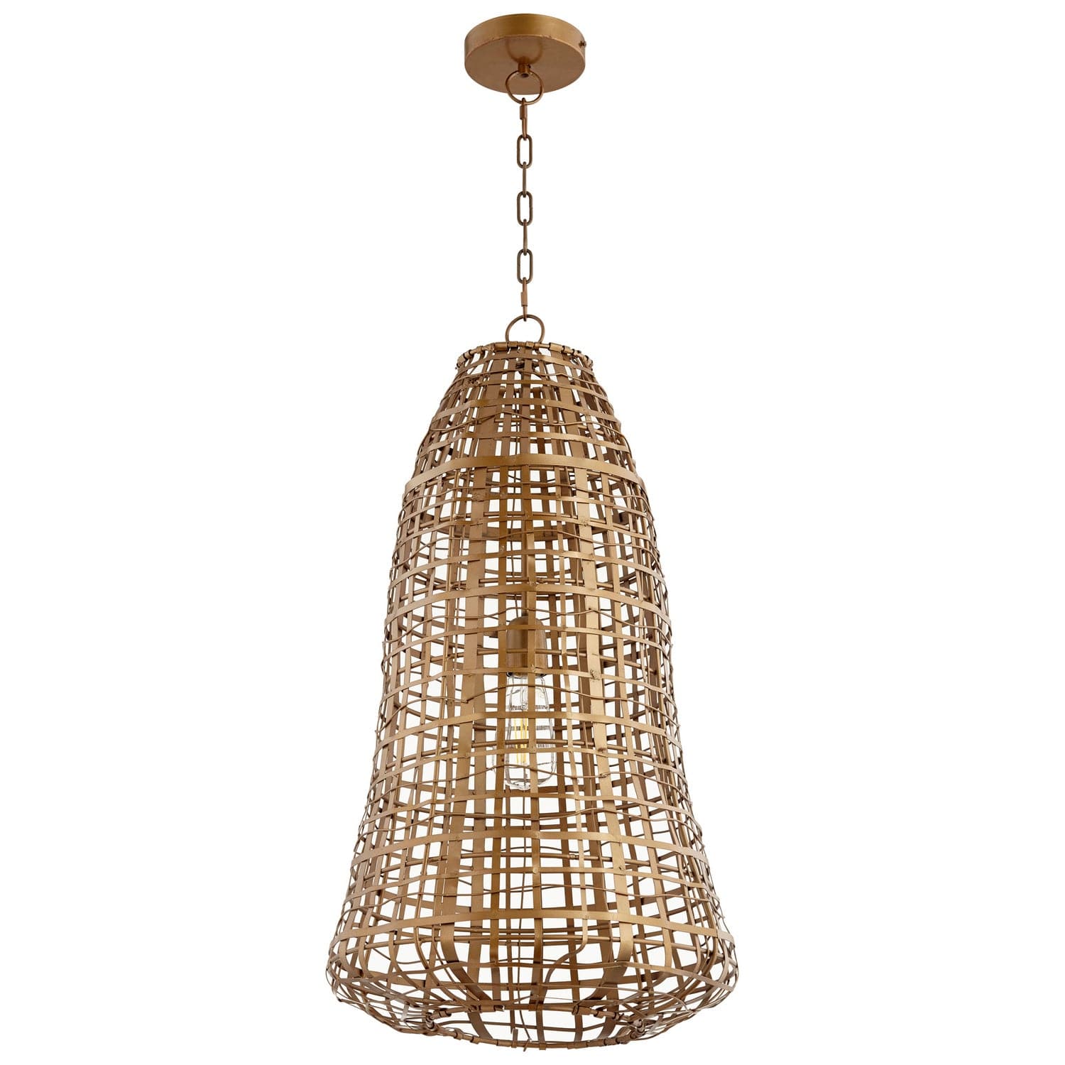 Cyan - 10685 - One Light Pendant - Antique Brass