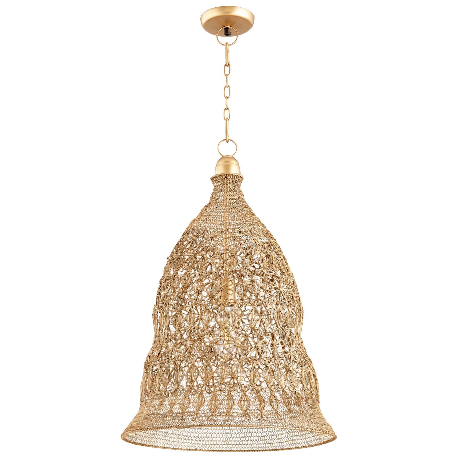 Cyan - 10753 - One Light Pendant - Aged Brass