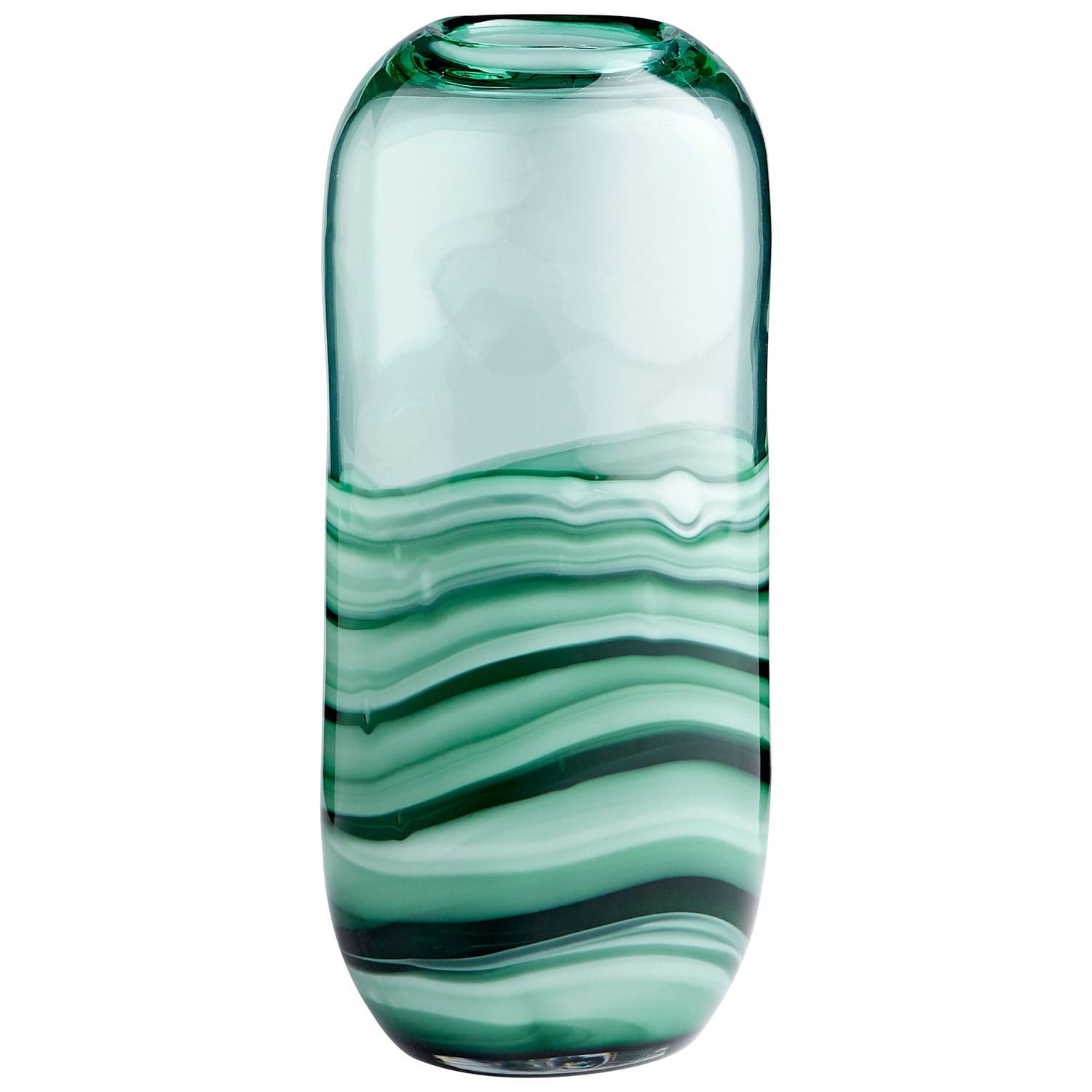 Cyan - 10885 - Vase - Green