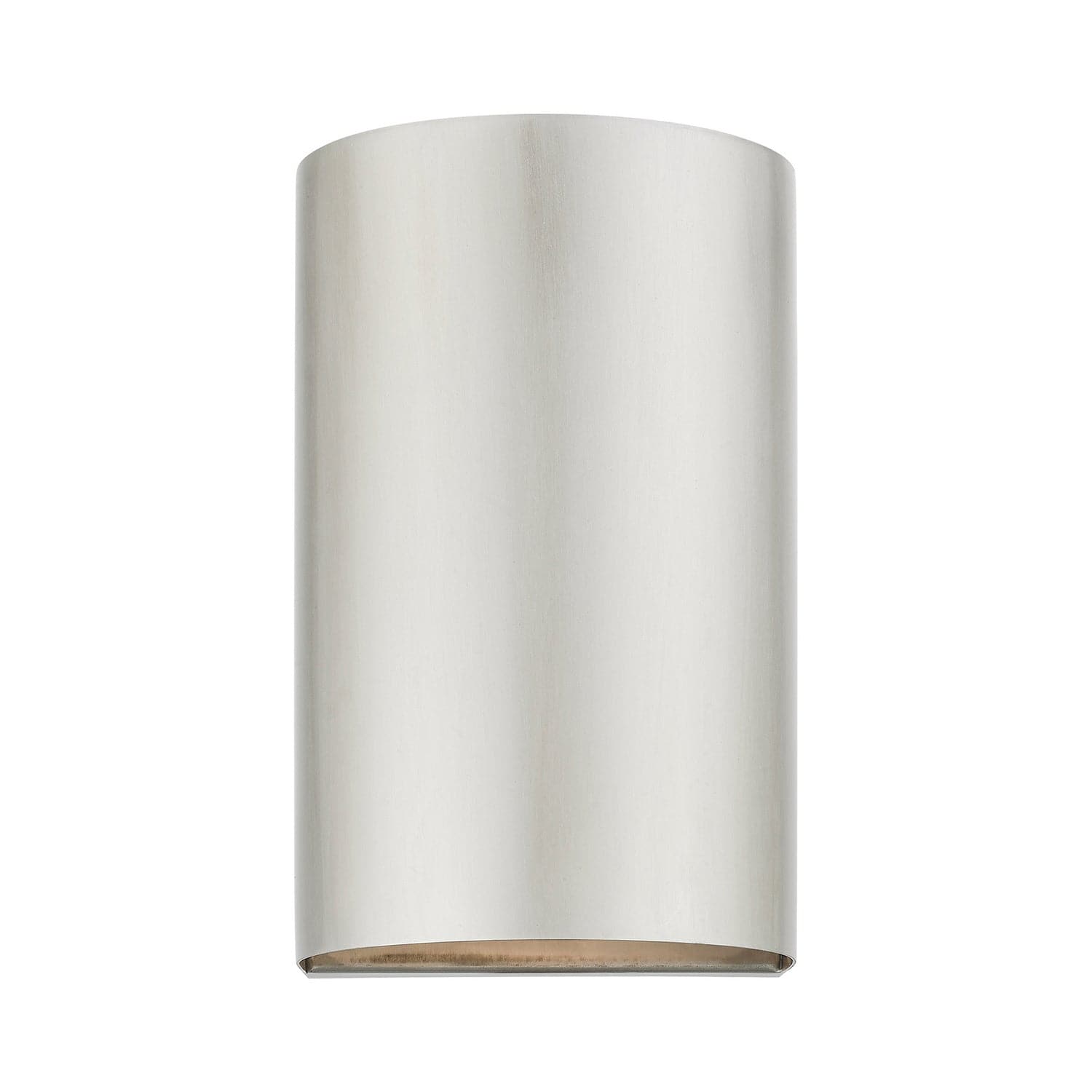 Livex Lighting - 22061-91 - One Light Outdoor Wall Sconce - Bond - Brushed Nickel