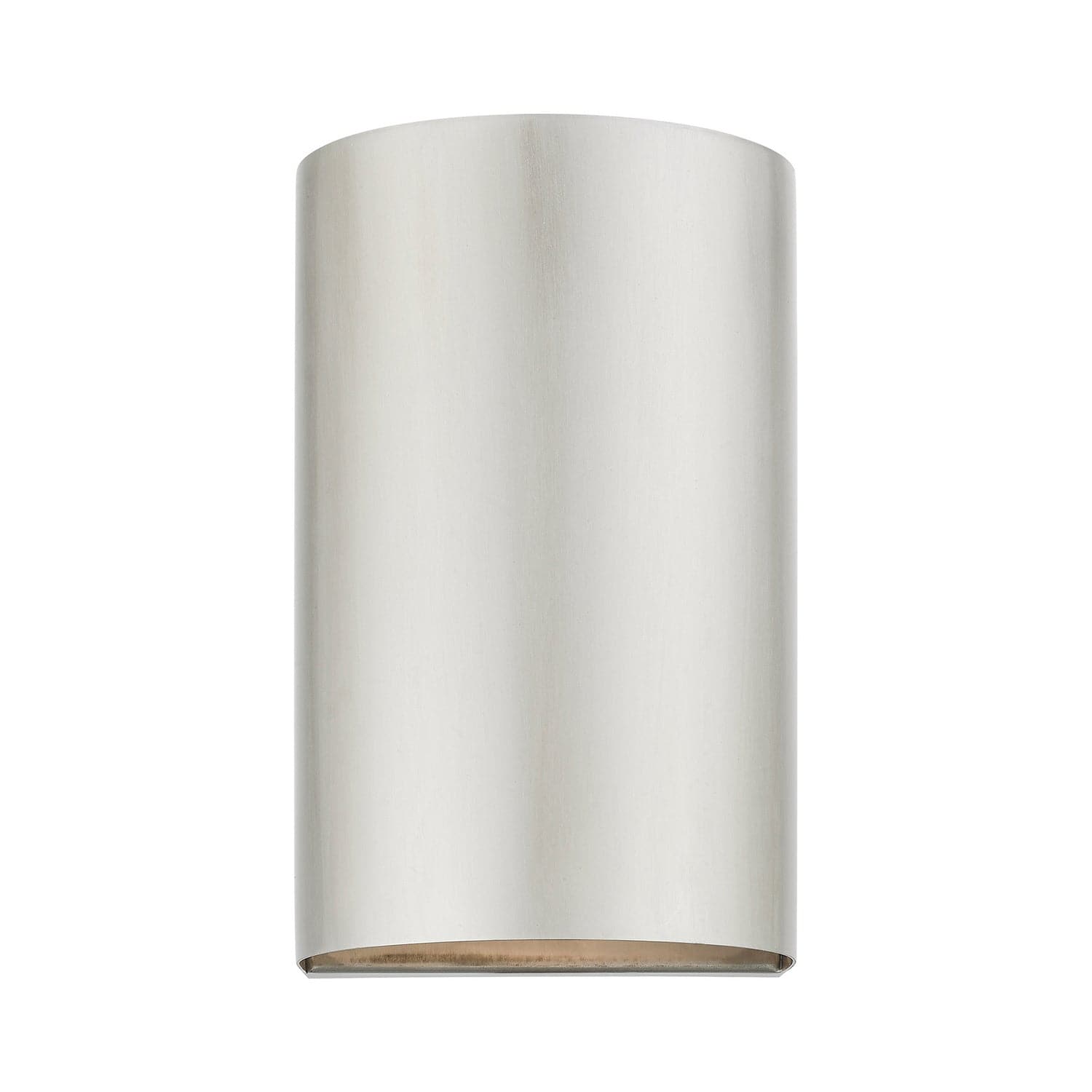 Livex Lighting - 22061-91 - One Light Outdoor Wall Lantern - Bond - Brushed Nickel