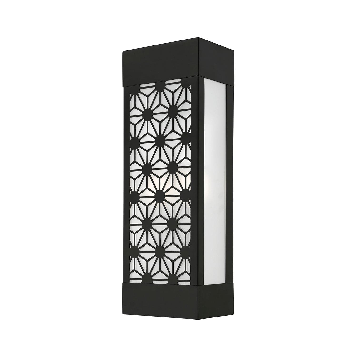 Livex Lighting - 24322-04 - Two Light Outdoor Wall Lantern - Berkeley - Black