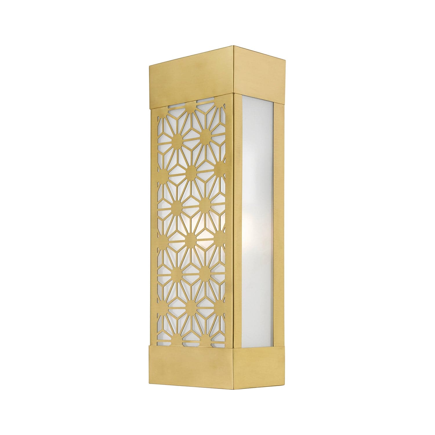 Livex Lighting - 24322-32 - Two Light Outdoor Wall Sconce - Berkeley - Satin Gold