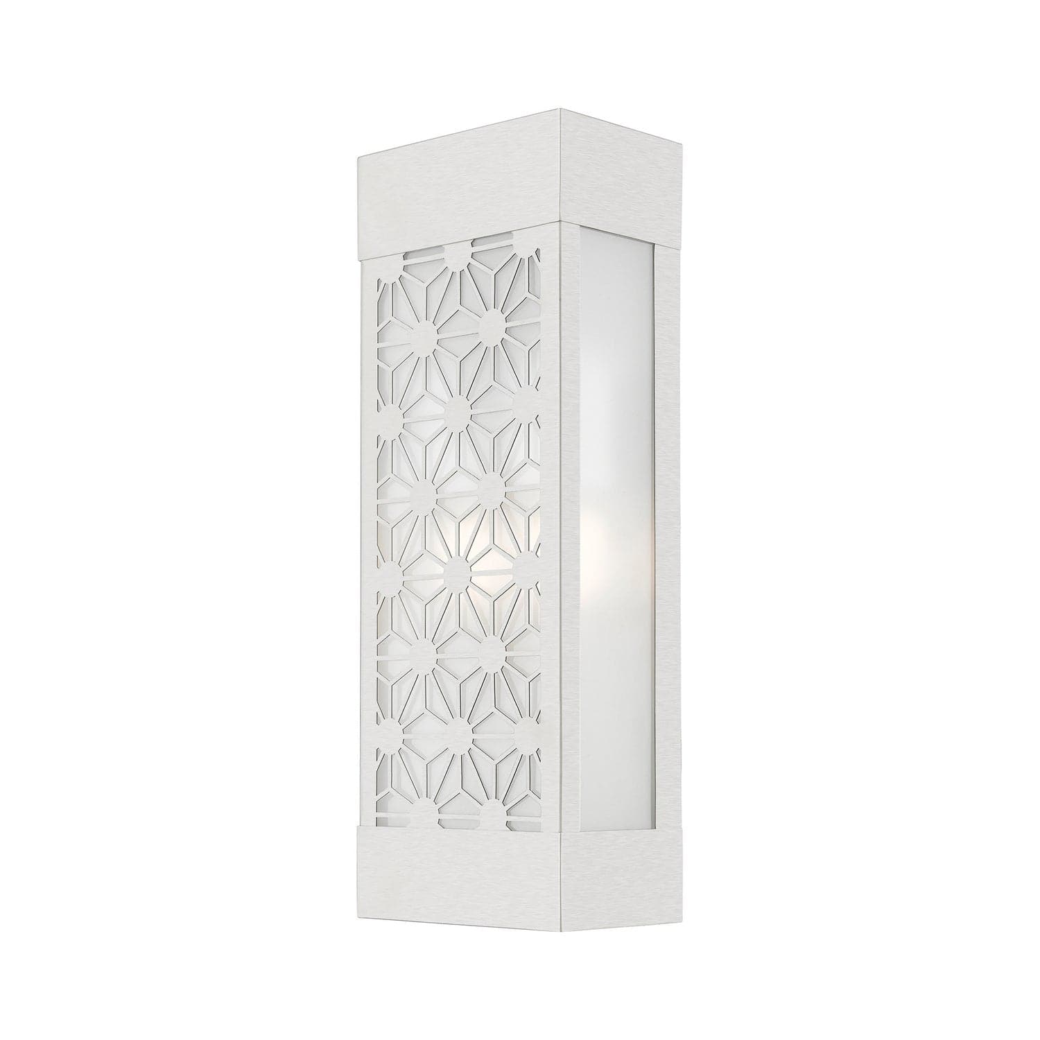 Livex Lighting - 24322-91 - Two Light Outdoor Wall Sconce - Berkeley - Brushed Nickel