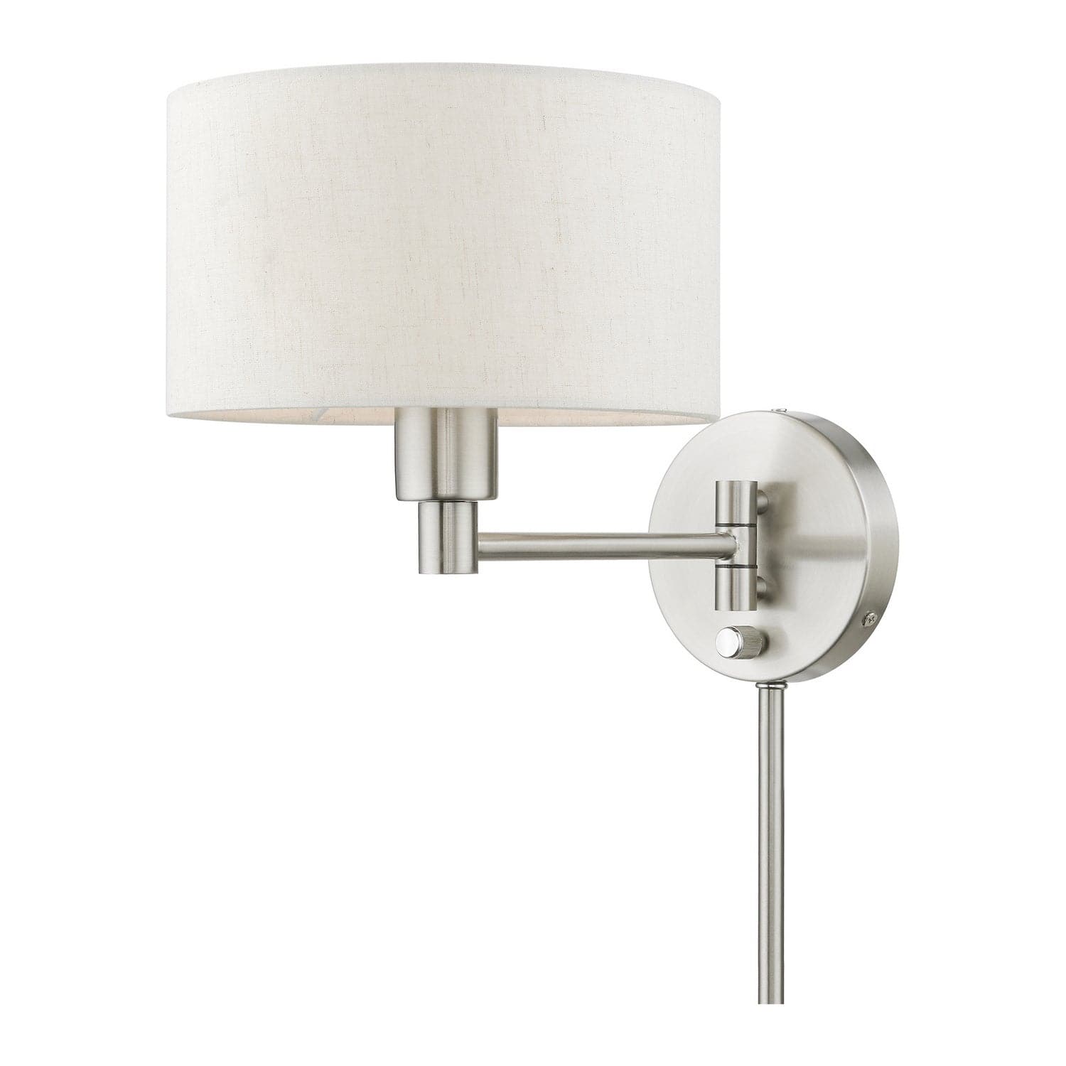 Livex Lighting - 40940-91 - One Light Swing Arm Wall Lamp - Swing Arm Wall Lamps - Brushed Nickel