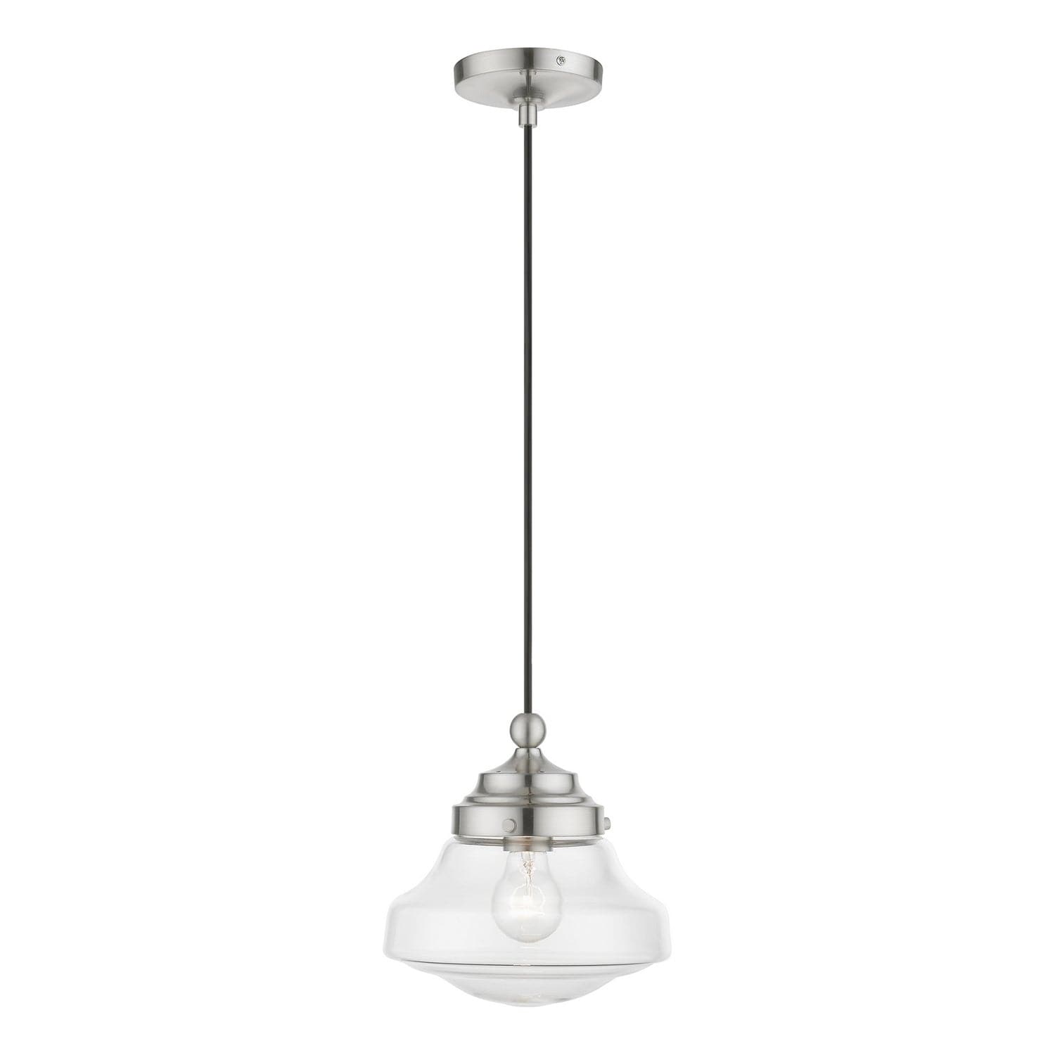 Livex Lighting - 41293-91 - One Light Mini Pendant - Avondale - Brushed Nickel