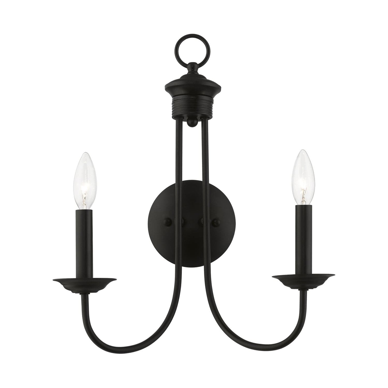 Livex Lighting - 42682-04 - Two Light Wall Sconce - Estate - Black