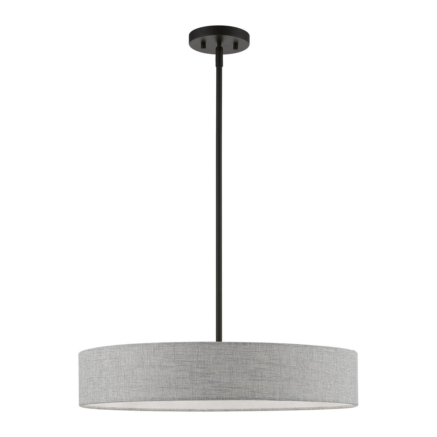 Livex Lighting - 46144-04 - Four Light Pendant - Elmhurst - Black