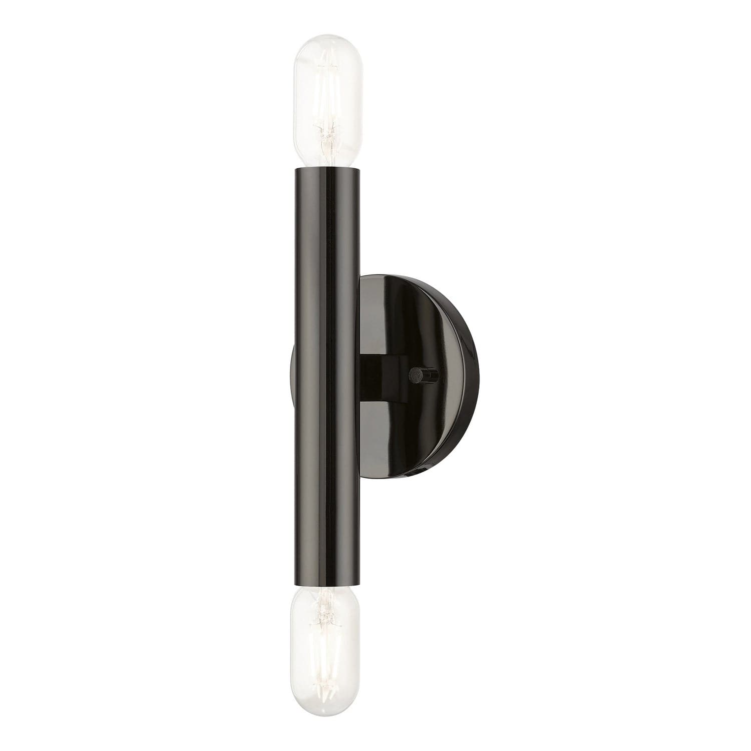 Livex Lighting - 51132-46 - Two Light Wall Sconce - Copenhagen - Black Chrome