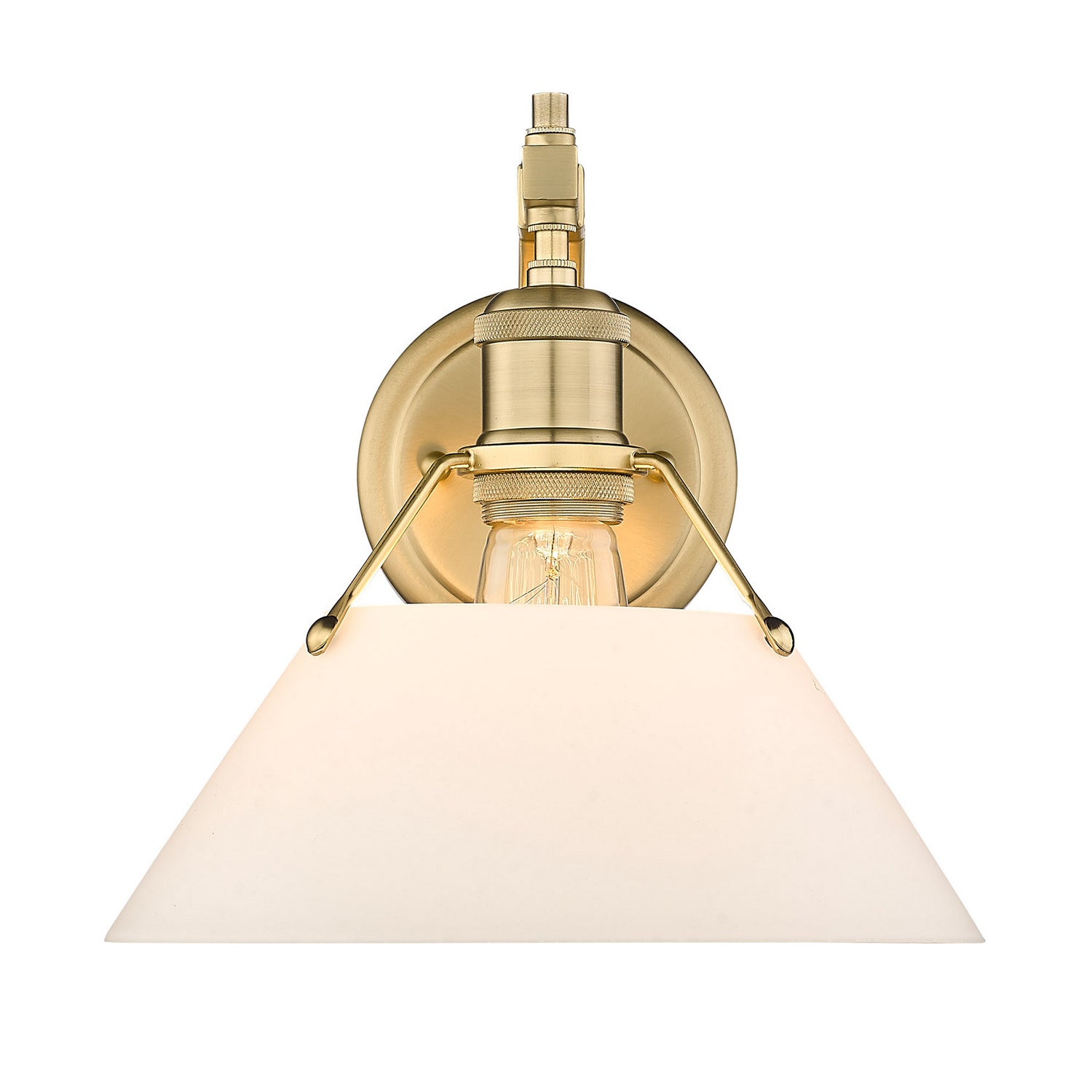 Golden - 3306-1W BCB-OP - One Light Wall Sconce - Orwell BCB - Brushed Champagne Bronze
