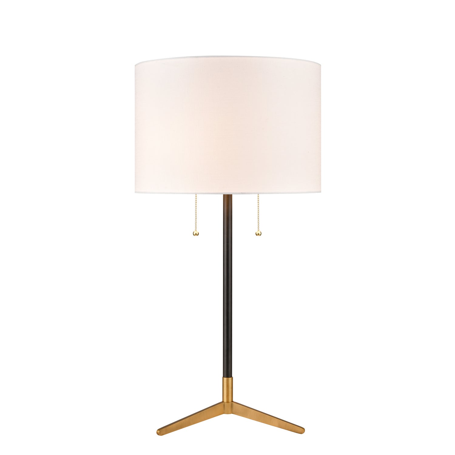 ELK Home - D3120WHT - Two Light Table Lamp - Clubhouse - Matte Black