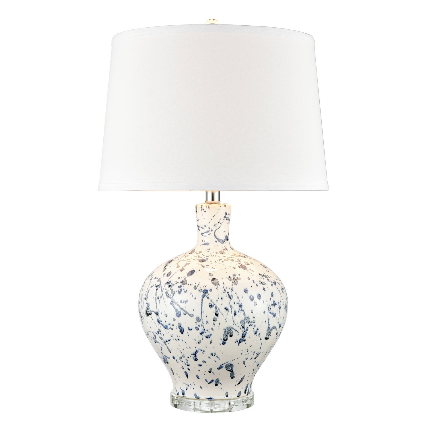 ELK Home - H0019-8030 - One Light Table Lamp - Rueben Crescent - White