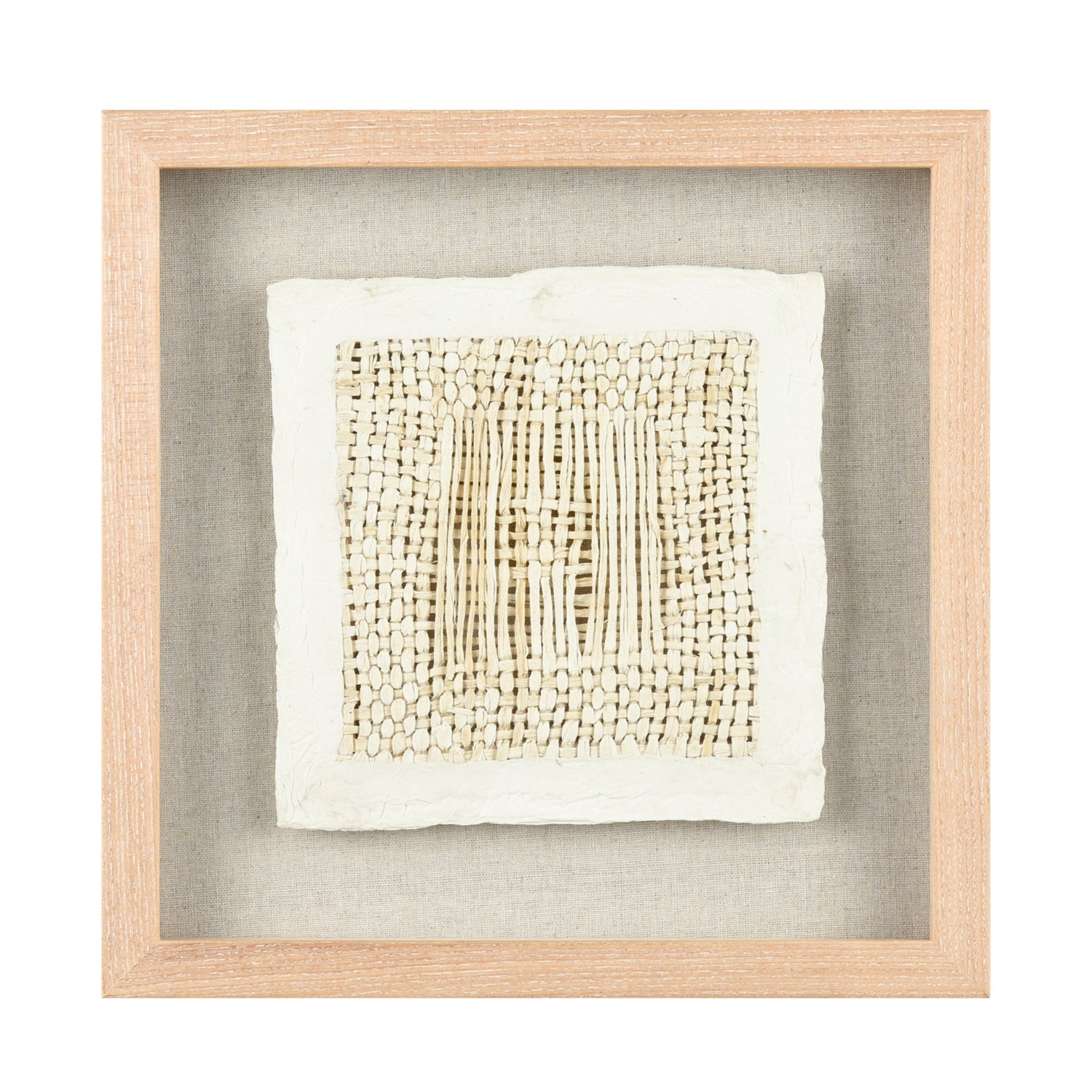 ELK Home - H0036-8215 - Wall Art - Simple Weave - Cream