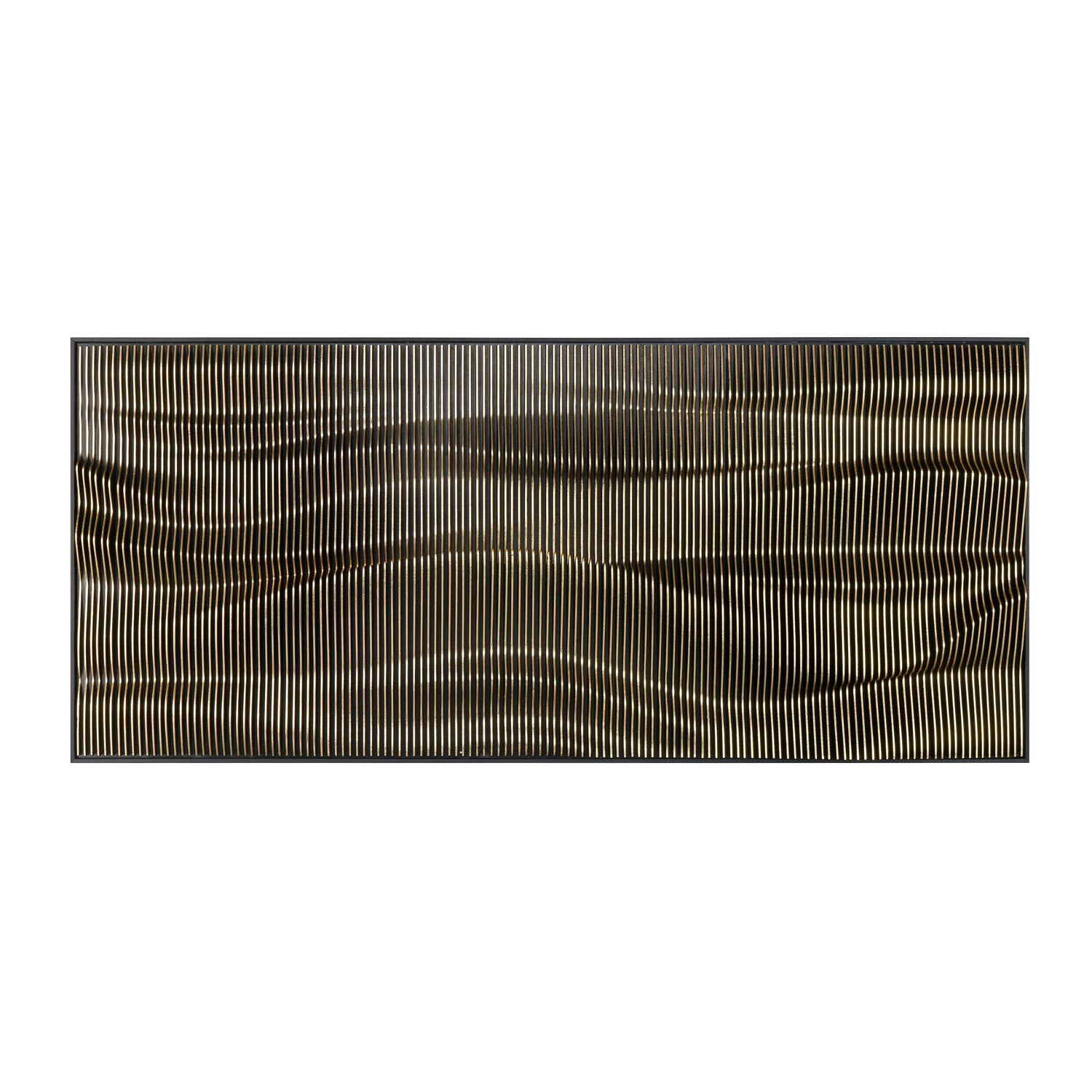 ELK Home - H0036-9735 - Wall Art - Wave Wood - Gold