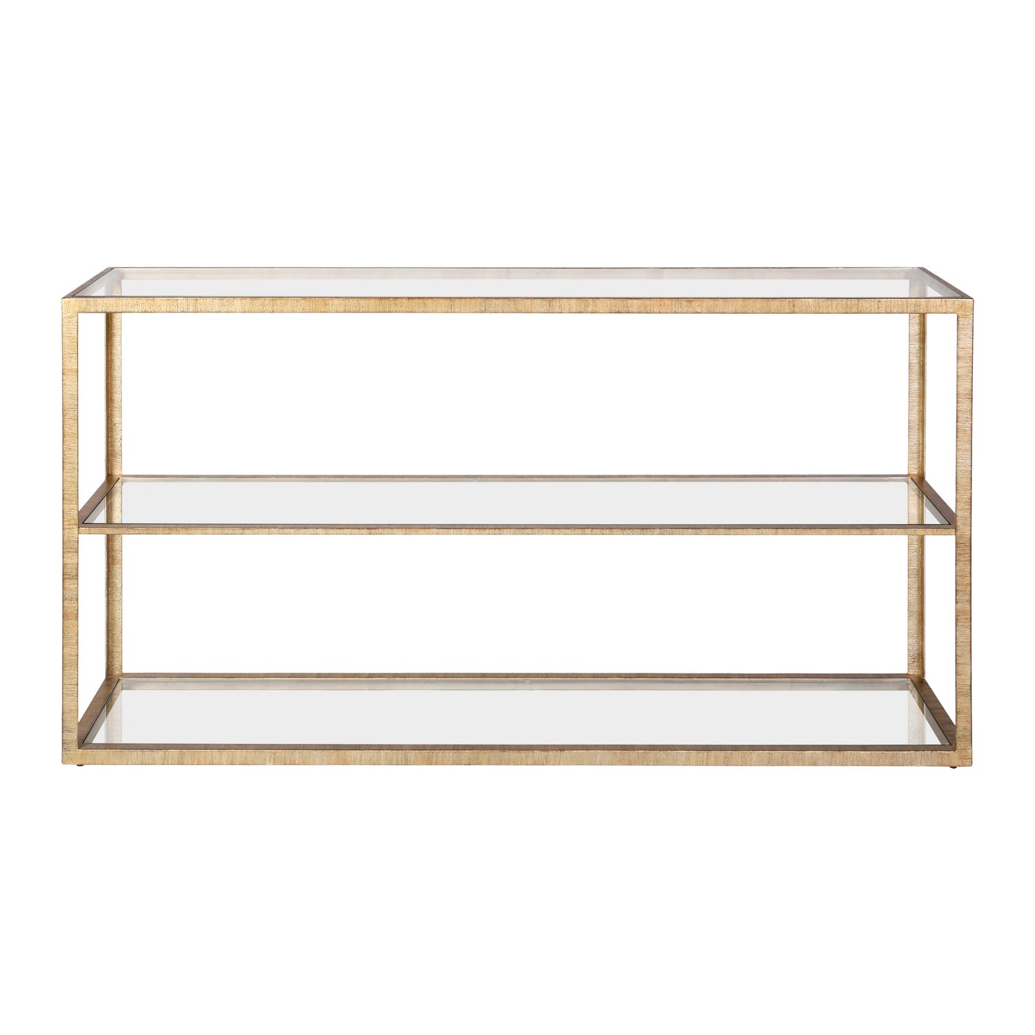 ELK Home - H0115-7725 - Console Table - Strie - Antique Brass