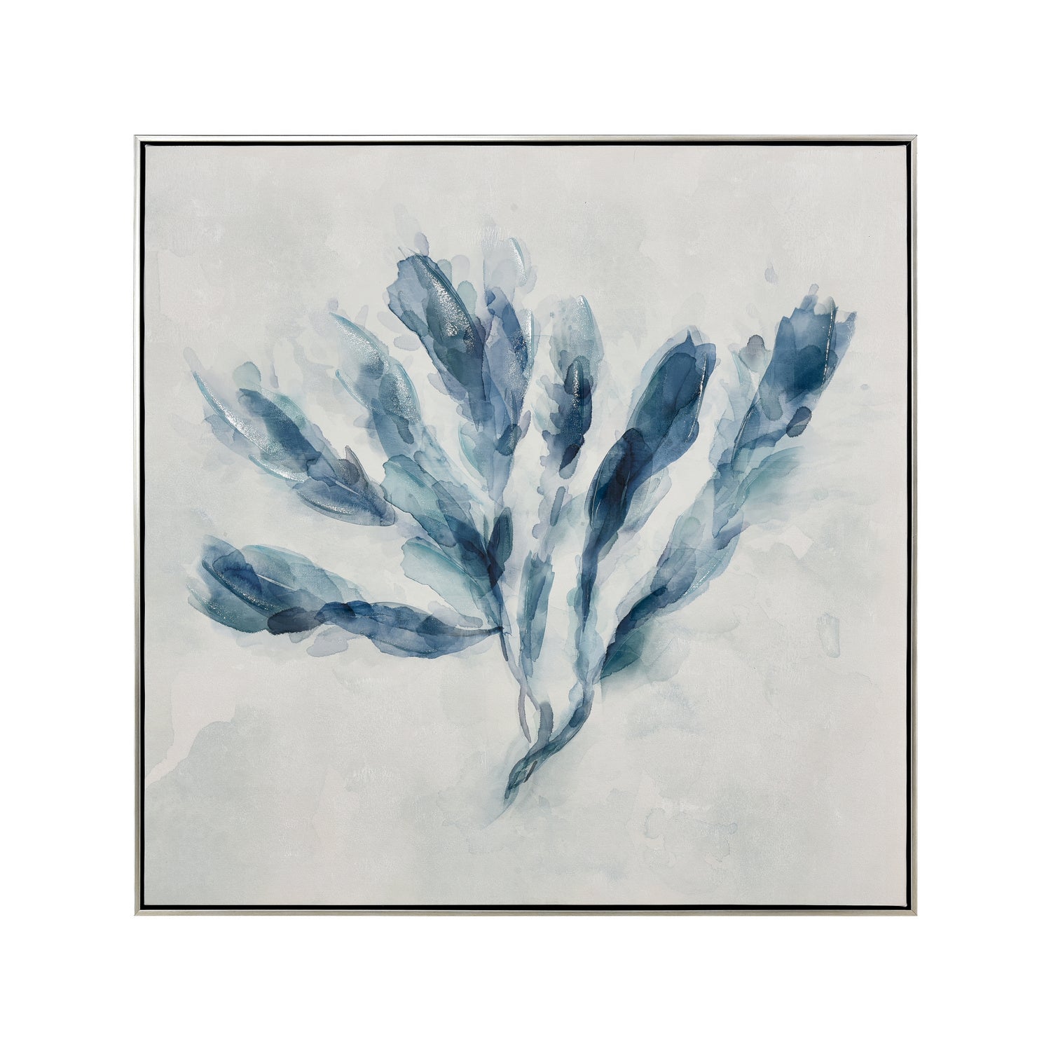 ELK Home - S0016-10179 - Framed Wall Art - Blue Seagrass - White