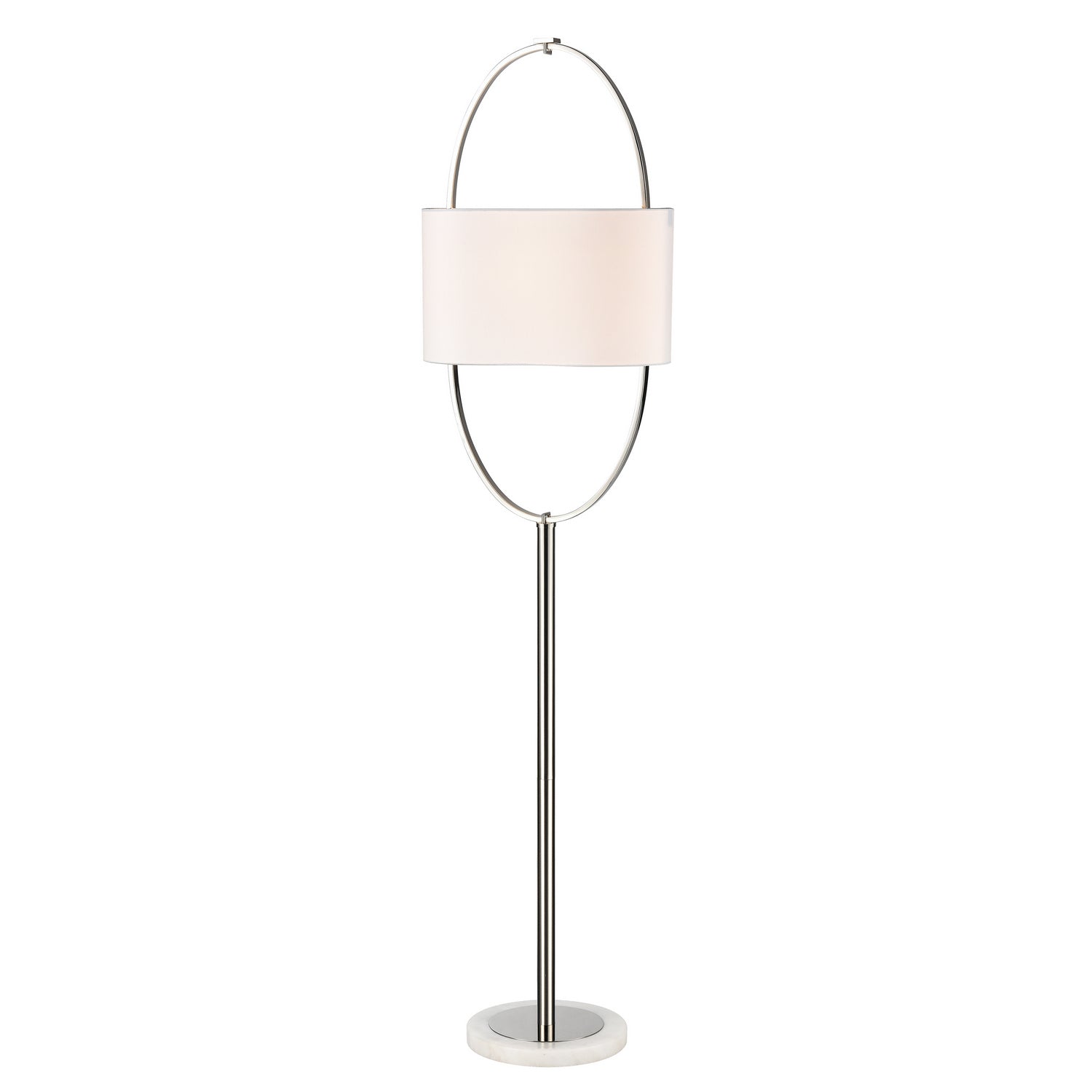 ELK Home - H0019-9572 - One Light Floor Lamp - Gosforth - Polished Nickel