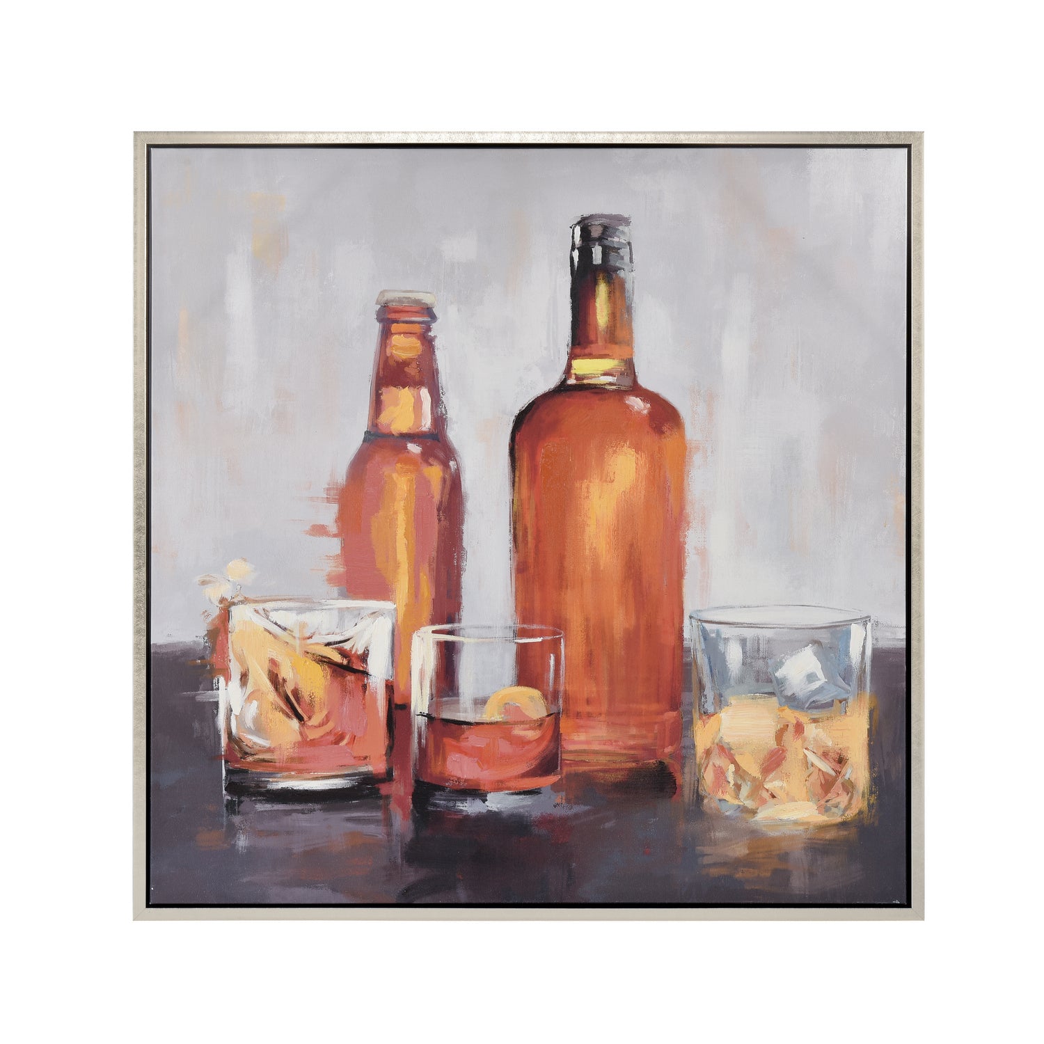 ELK Home - S0026-10161 - Wall Art - Bottle - Amber