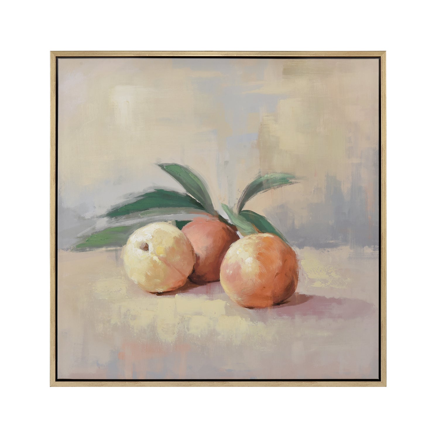 ELK Home - S0026-10619 - Framed Wall Art - Peach Still Life - Cream