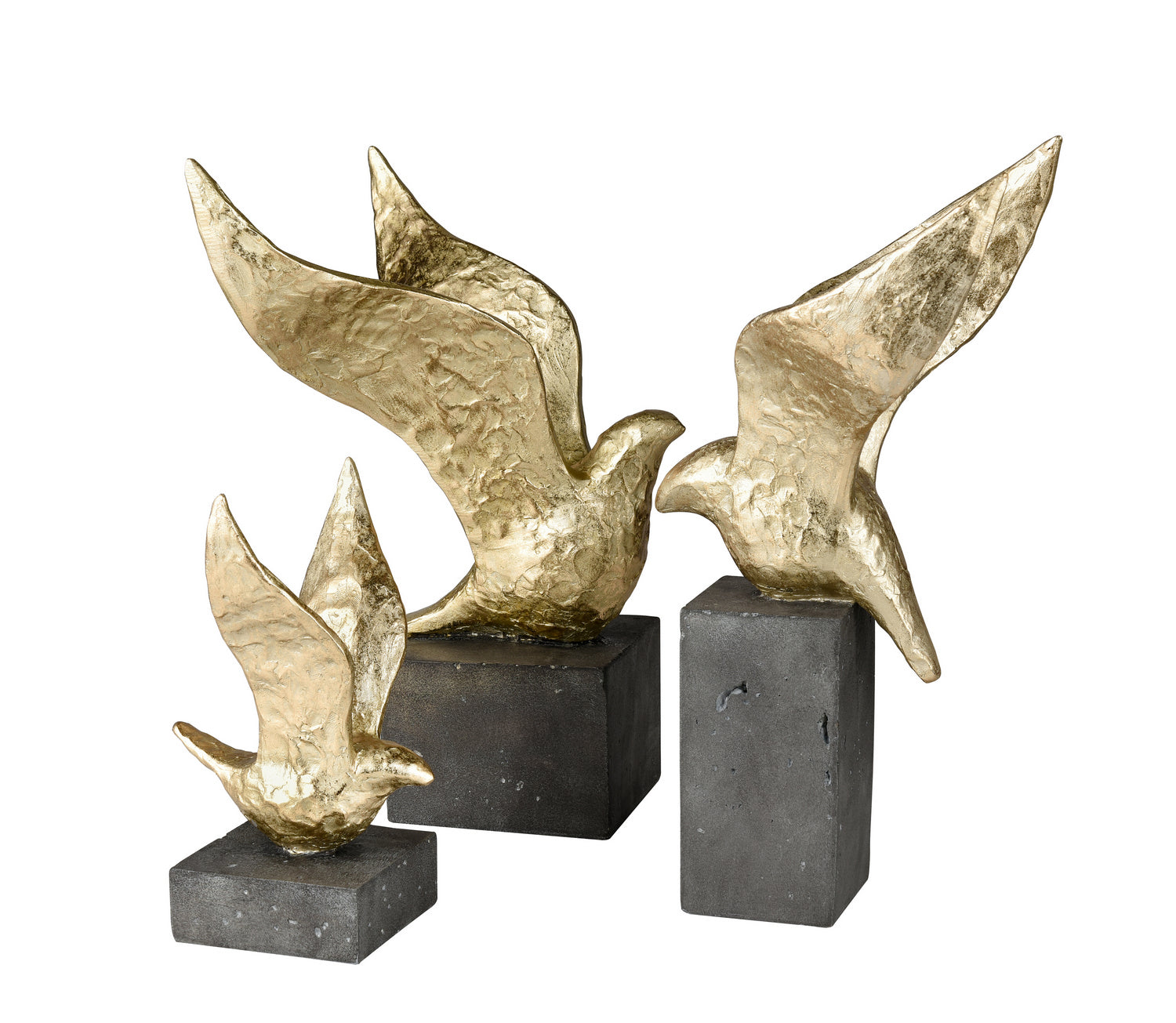 ELK Home - S0036-8950/S3 - Sculpture - Winged Bird - Gold