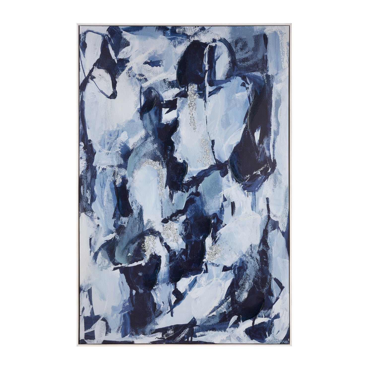 ELK Home - S0056-10452 - Framed Wall Art - Blue Flush - Blue