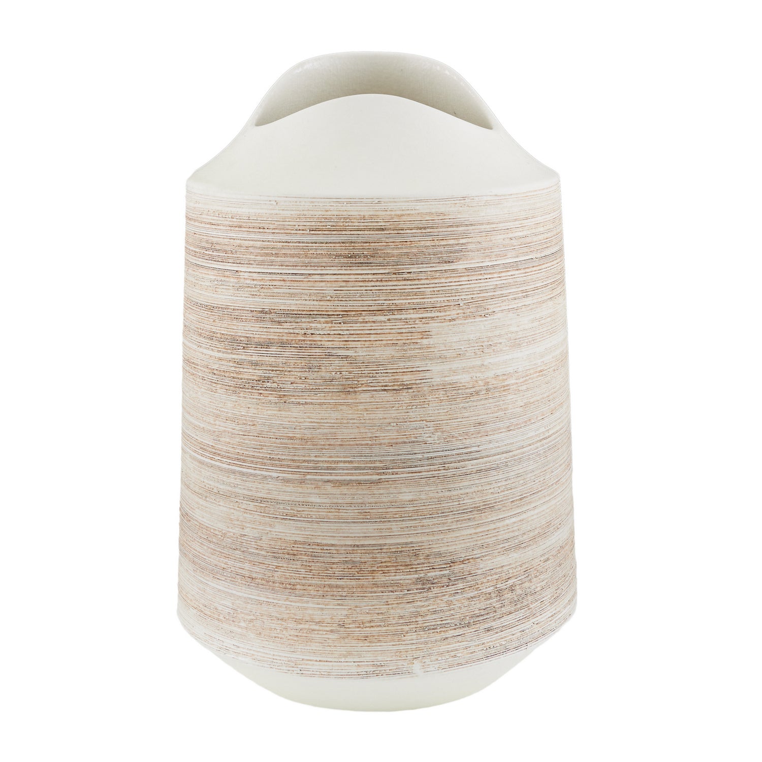 Vase from the Pueblo collection in Desert Sand finish