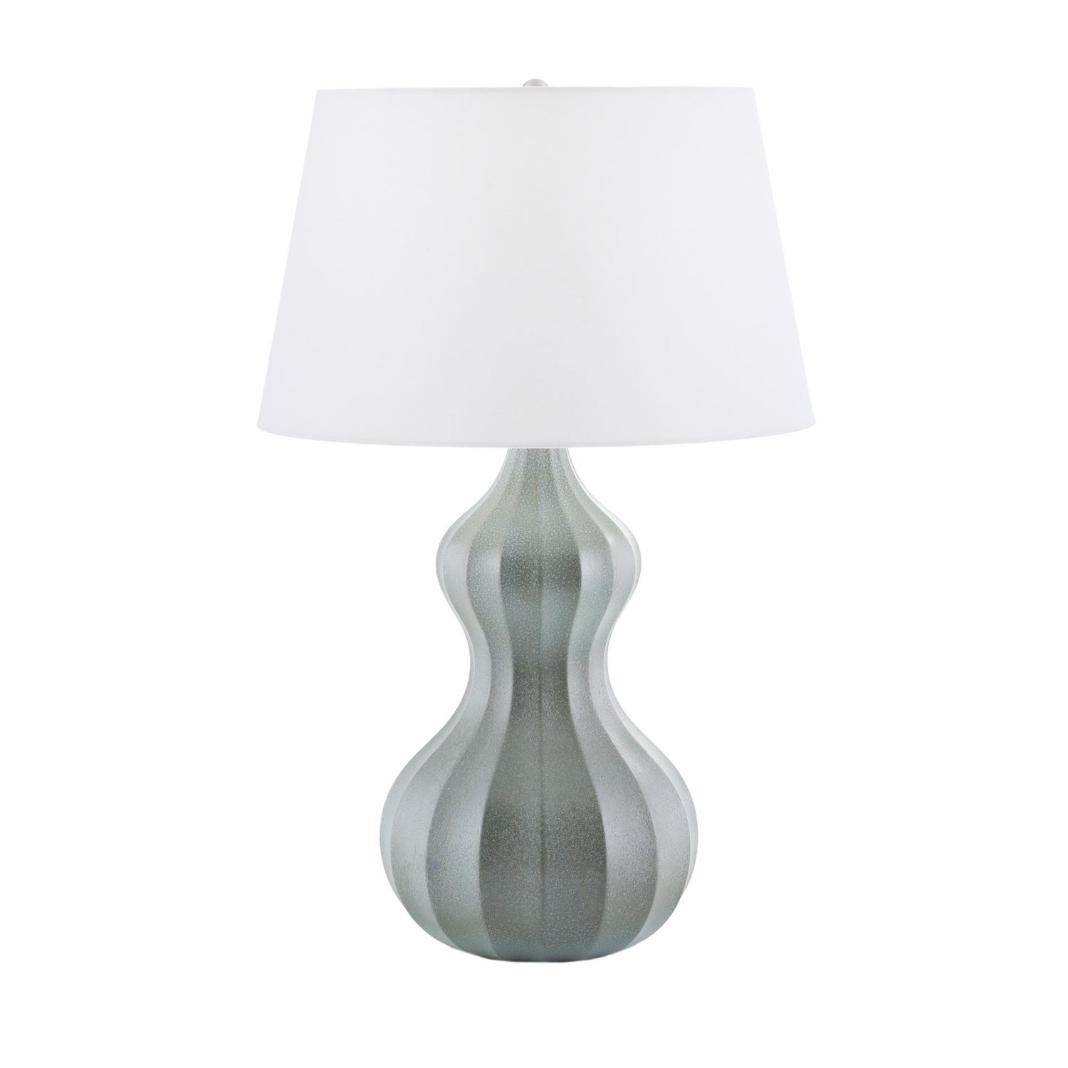 One Light Table Lamp from the Shirley collection in Seafoam Reactive finish