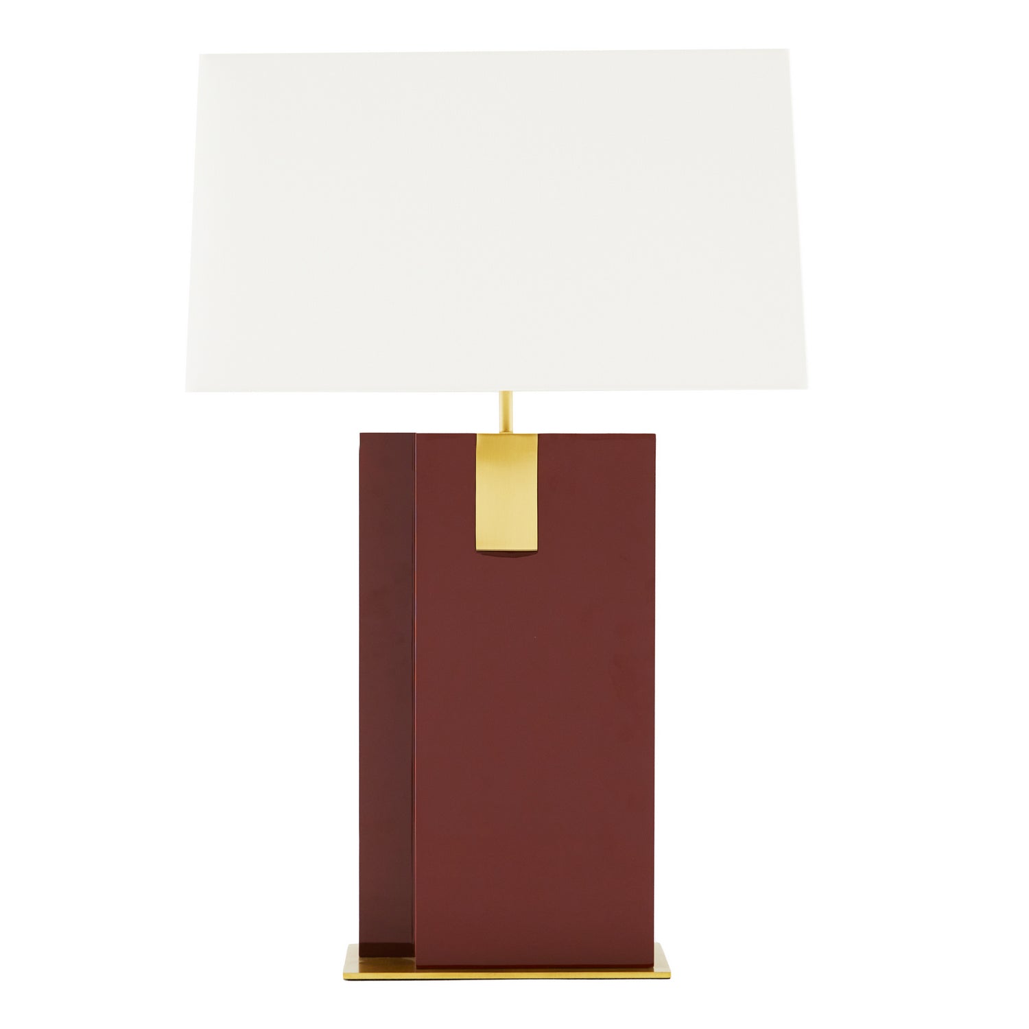 One Light Table Lamp from the Ruby collection in Paprika finish