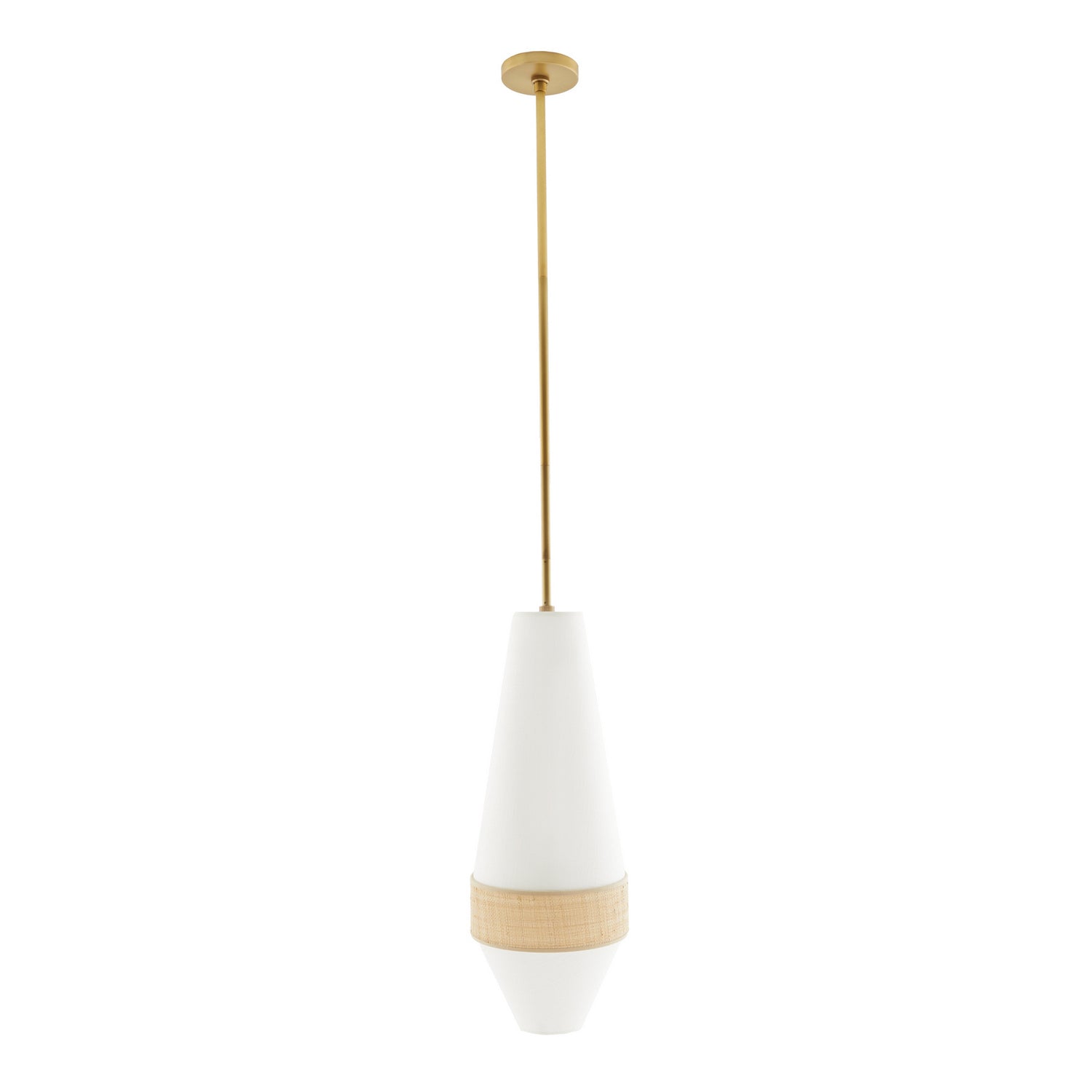 One Light Pendant from the Sherwood collection in Natural finish