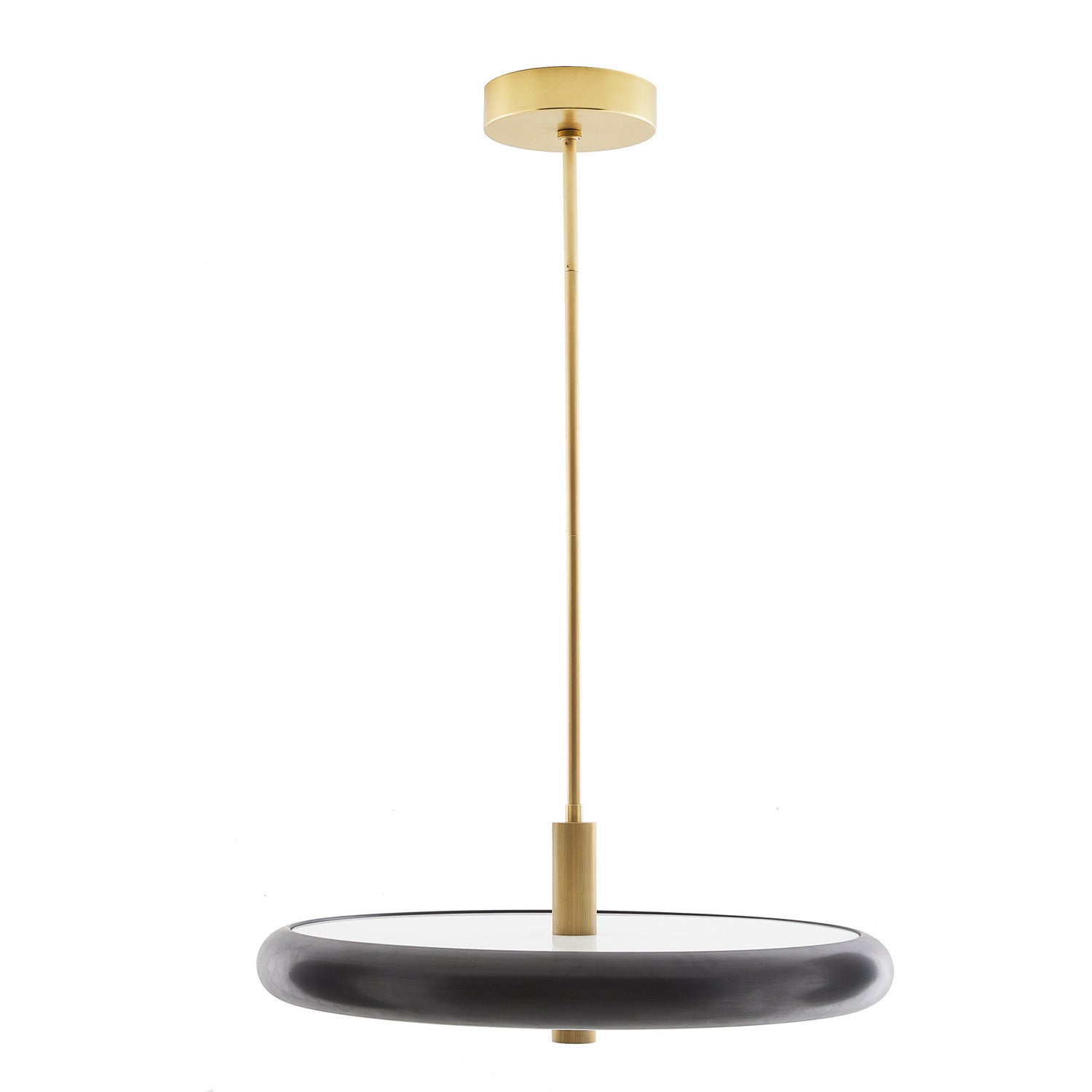 One Light Pendant from the Plato collection in English Bronze finish