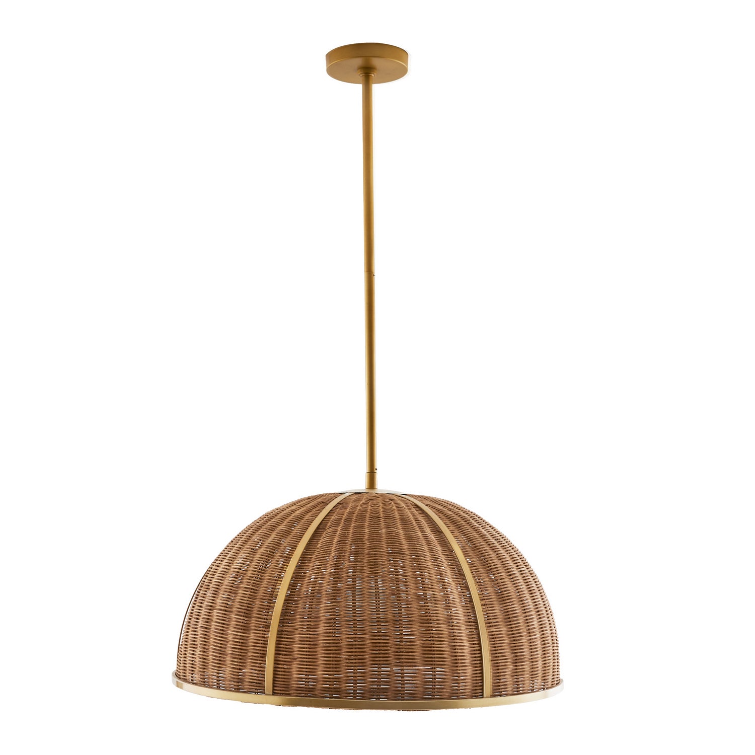 One Light Pendant from the Palma collection in Natural finish