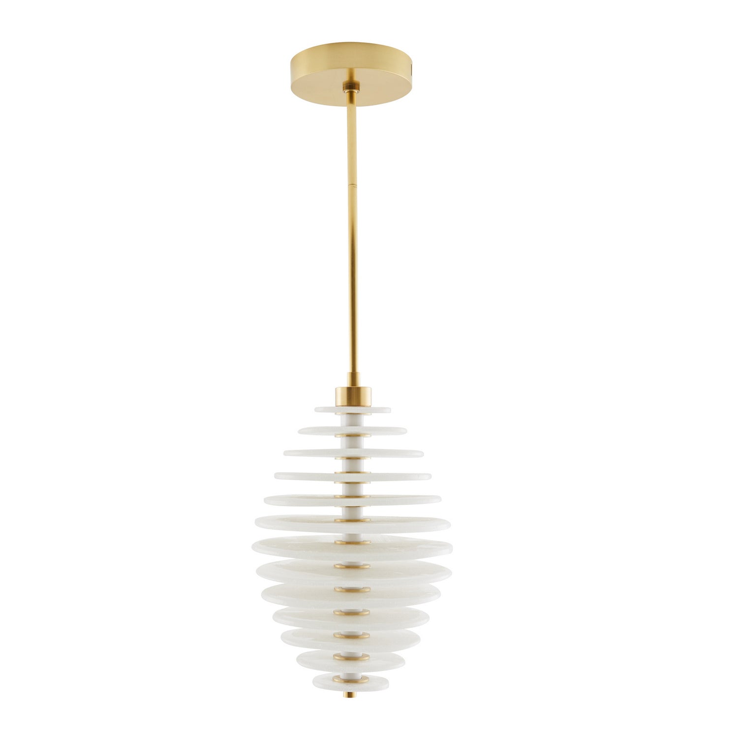 One Light Pendant from the Penelope collection in Clear Seedy finish