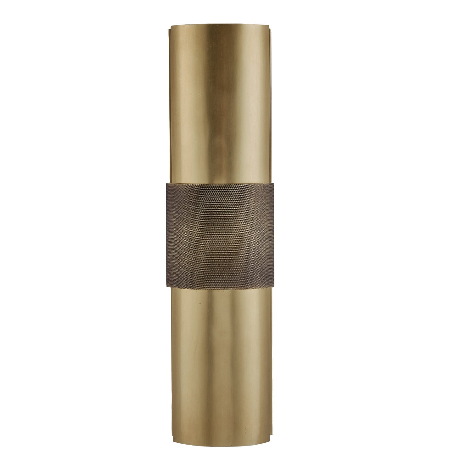 One Light Wall Sconce from the Samuel collection in Antique Brass finish