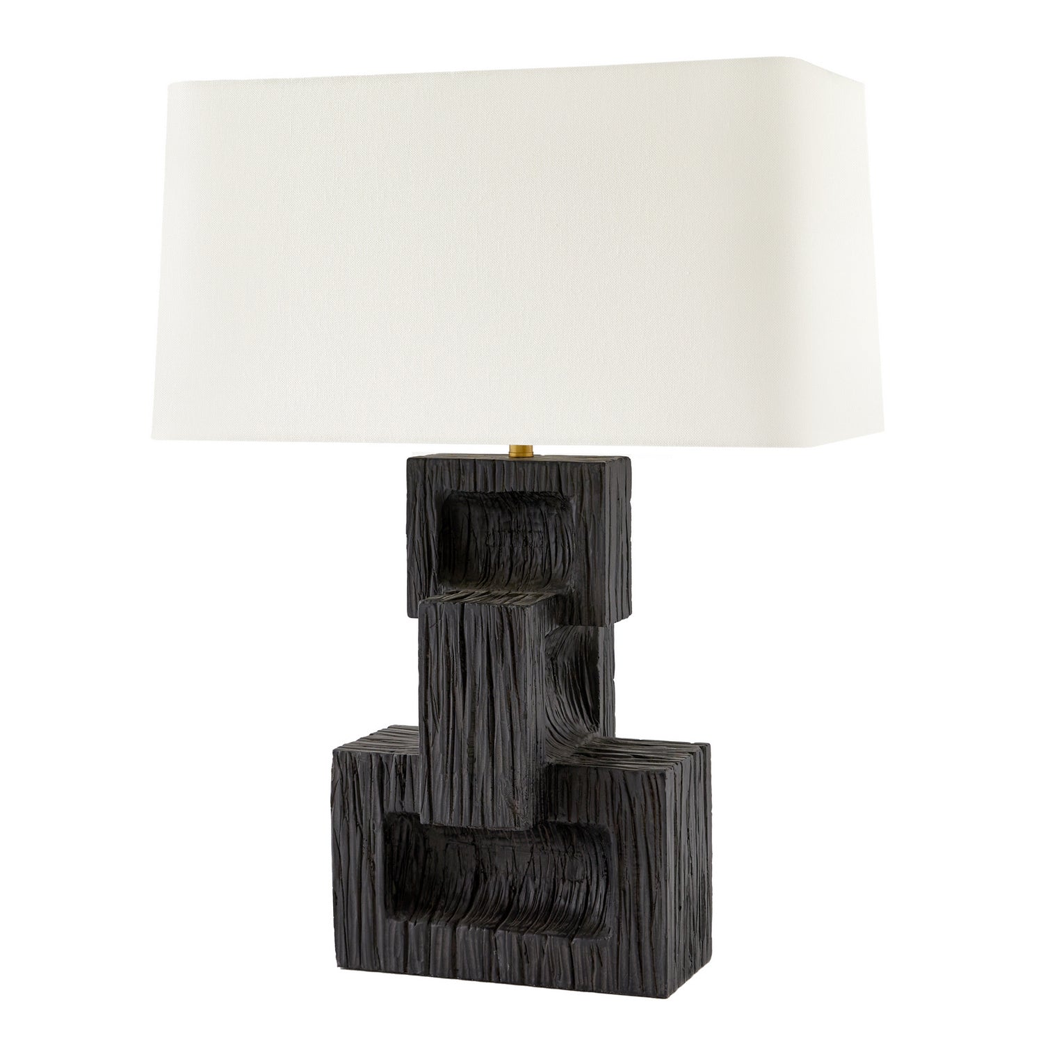 One Light Table Lamp from the Rendor collection in Ebony finish