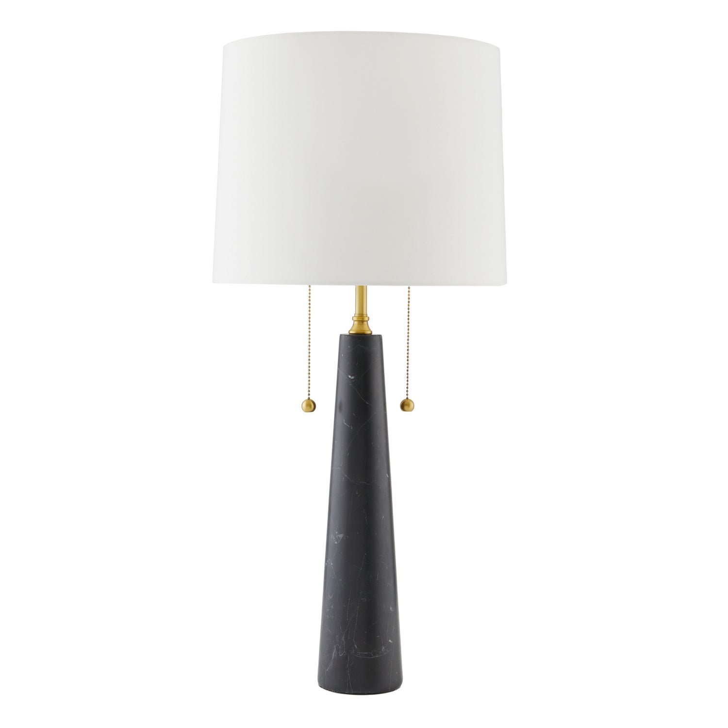 Two Light Table Lamp from the Sidney collection in Black finish