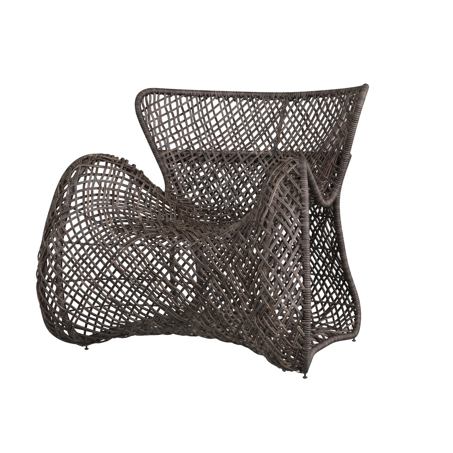 Lounge Chair from the Sojourner collection in Dark Gray Wash finish