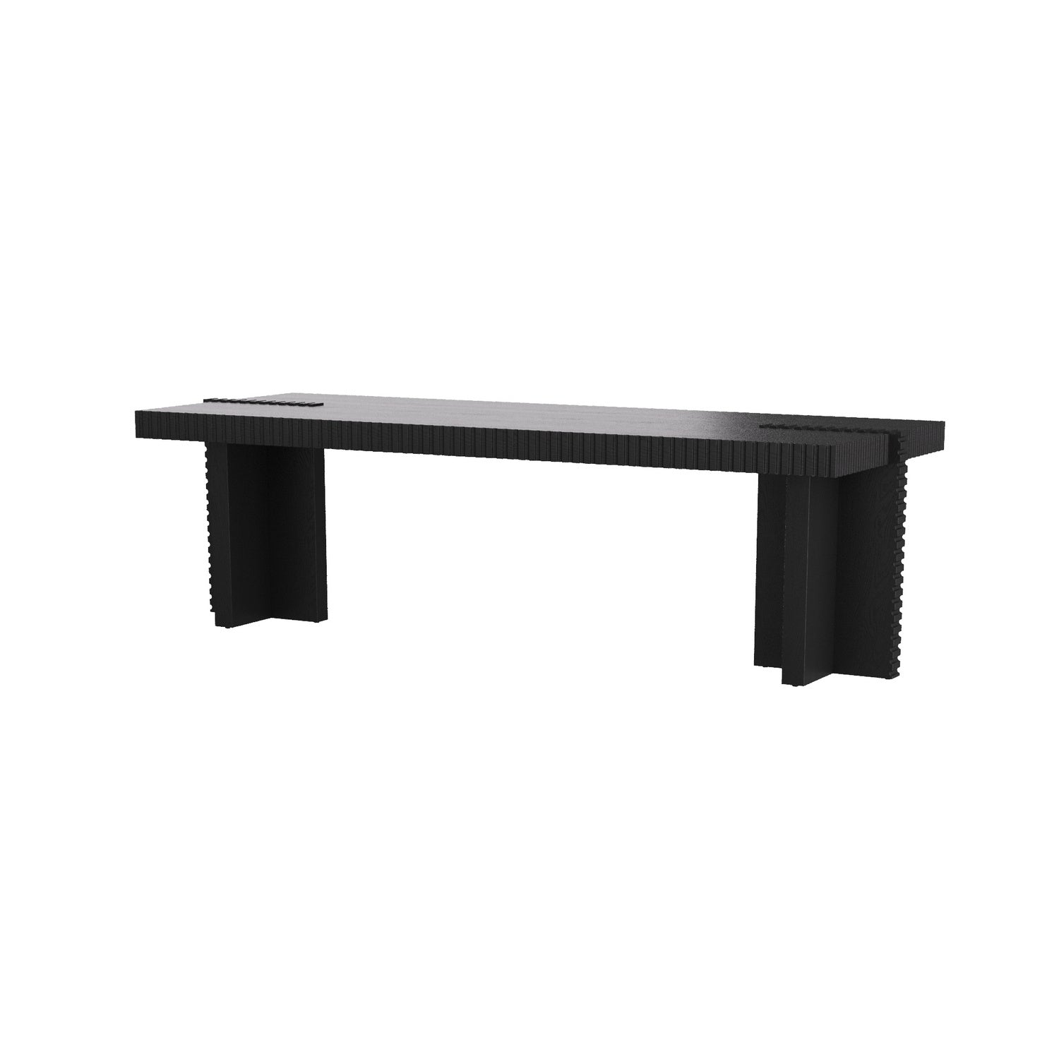 Bench from the Pacorro collection in Ebony finish